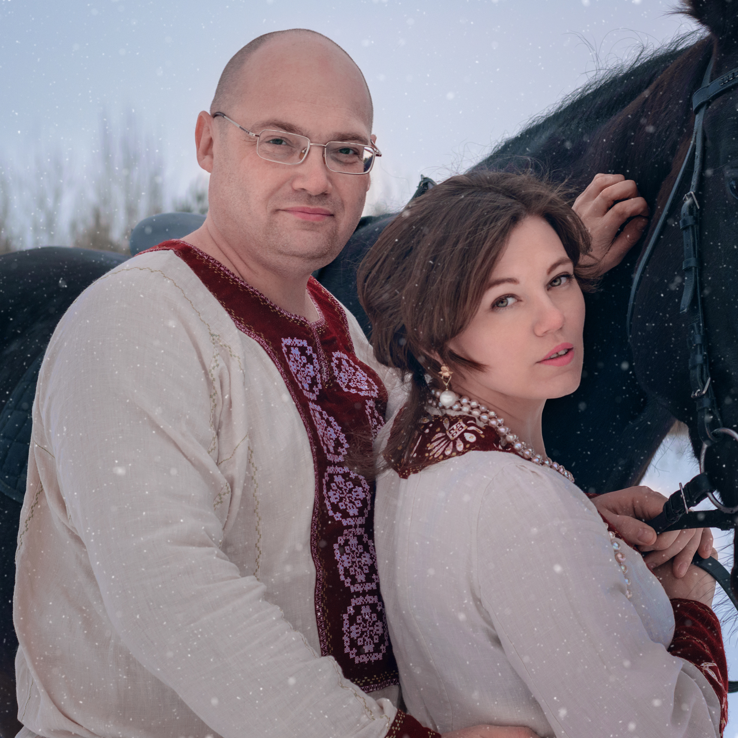 Семейная зимняя фотосессия. Фотографы в Орле Шестопаловы Юлия и Юрий