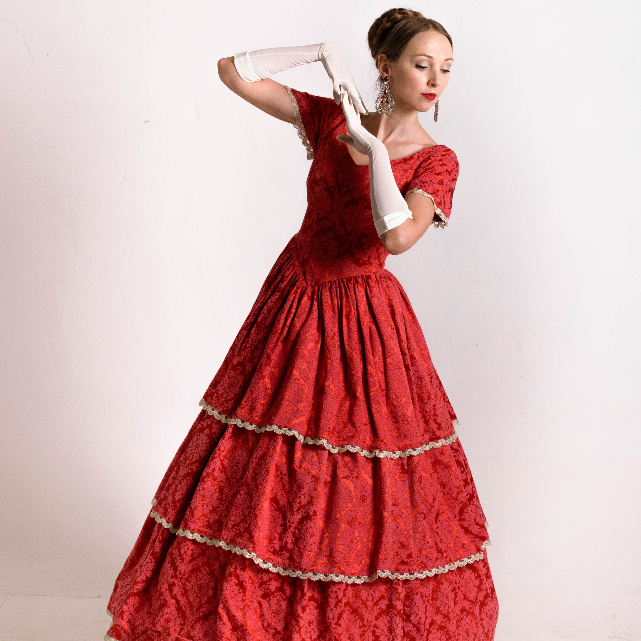 Юлия в историческом платье. Фотографы в Орле Шестопаловы Юлия и Юрий