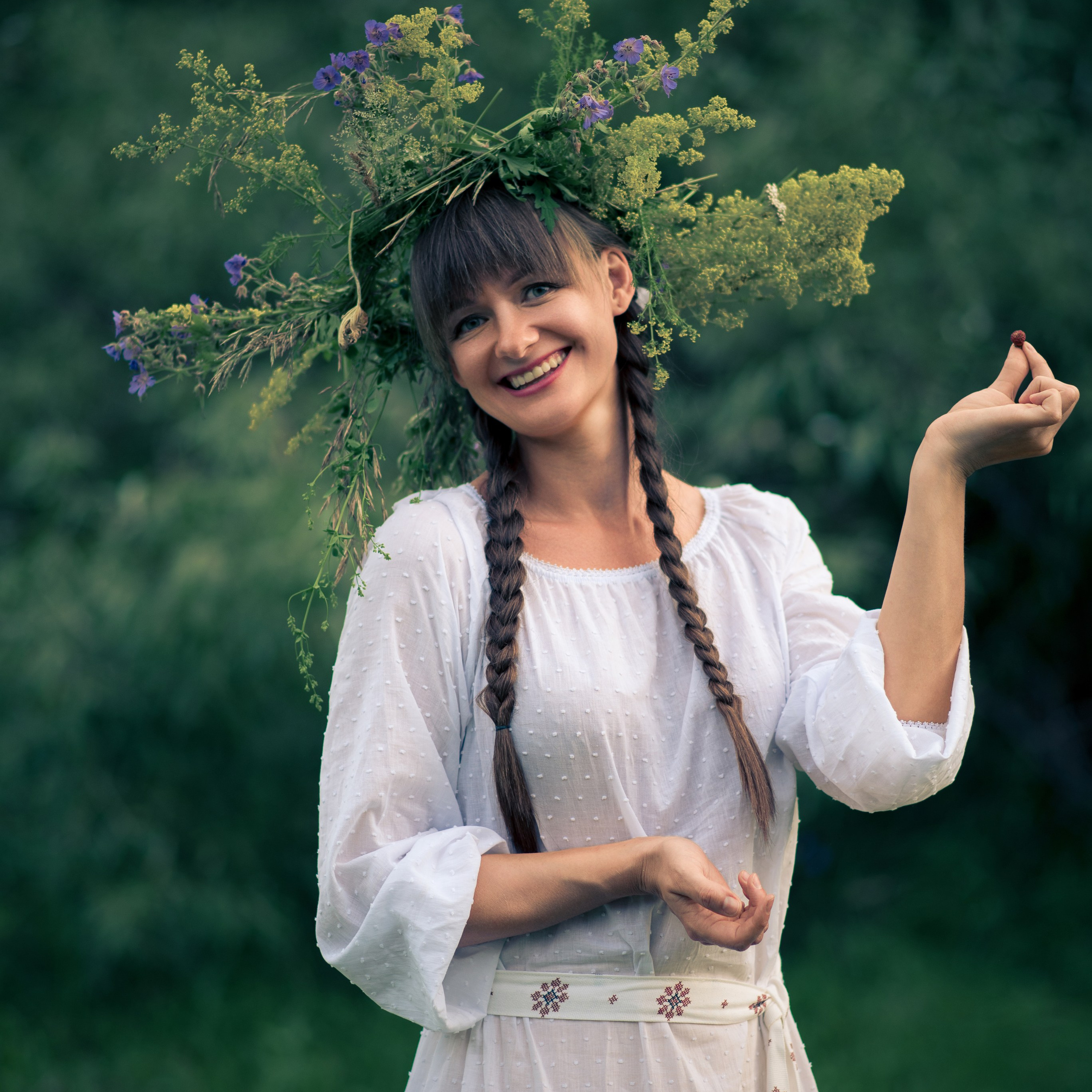 Людмила — фотосессия в стиле Купалы. Фотографы в Орле Шестопаловы Юлия и Юрий