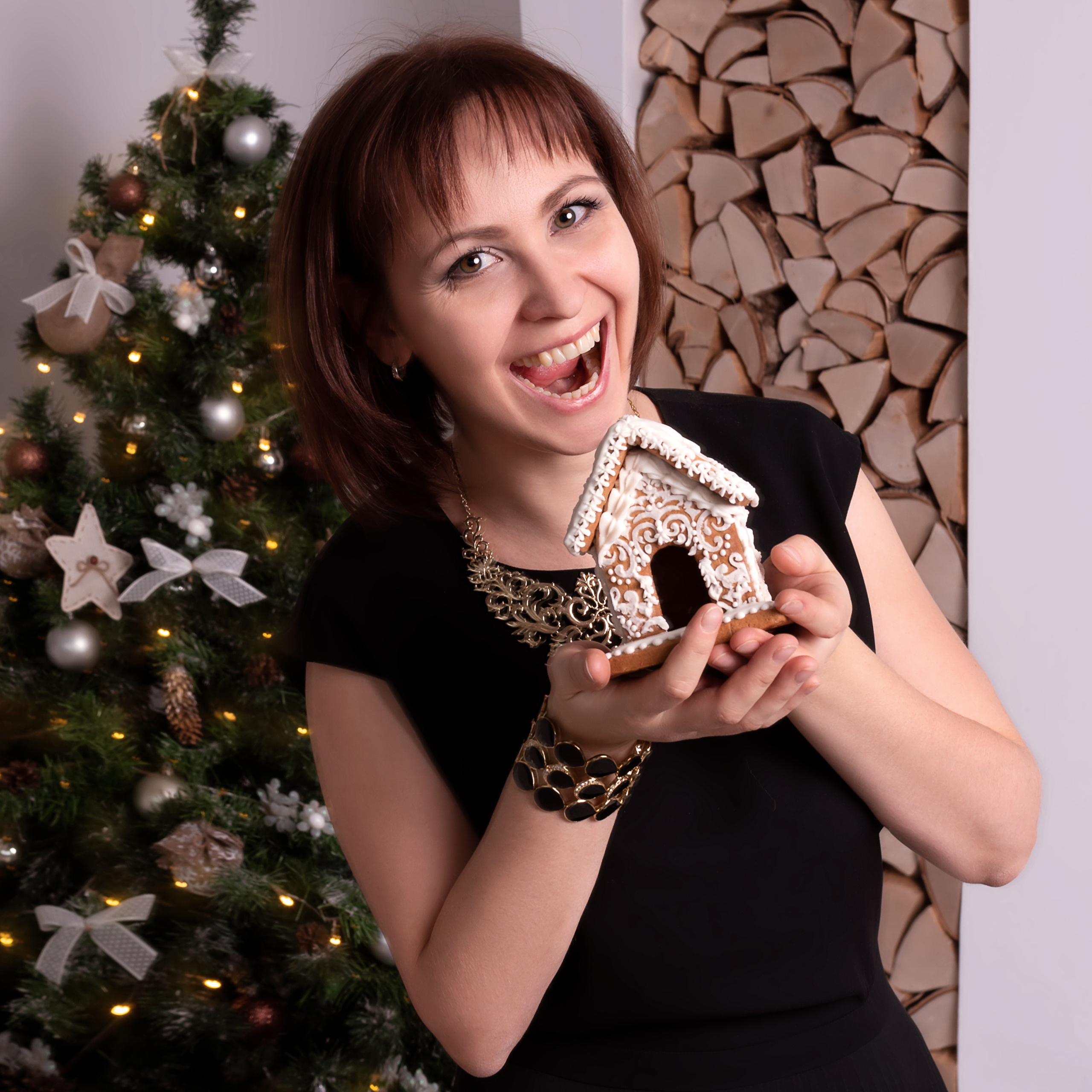 Новогодняя фотосъемка в студии. Фотографы в Орле Шестопаловы Юлия и Юрий