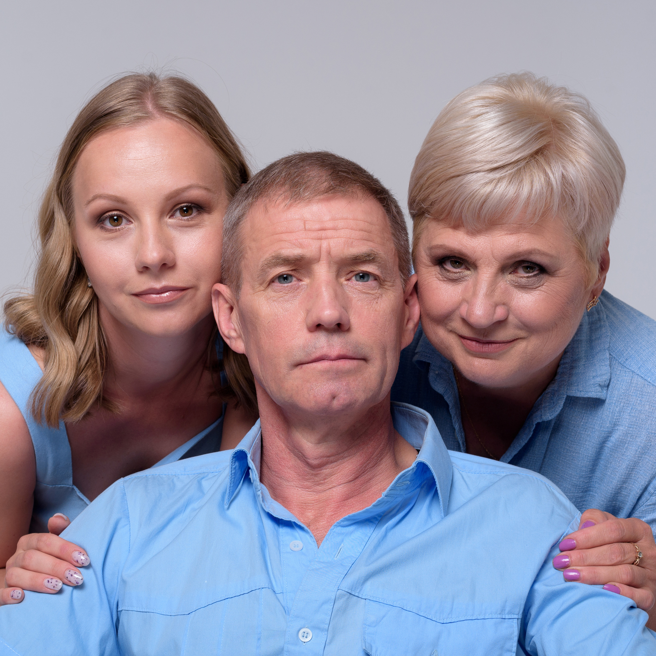 Ирина с родителями. Фотографы в Орле Шестопаловы Юлия и Юрий