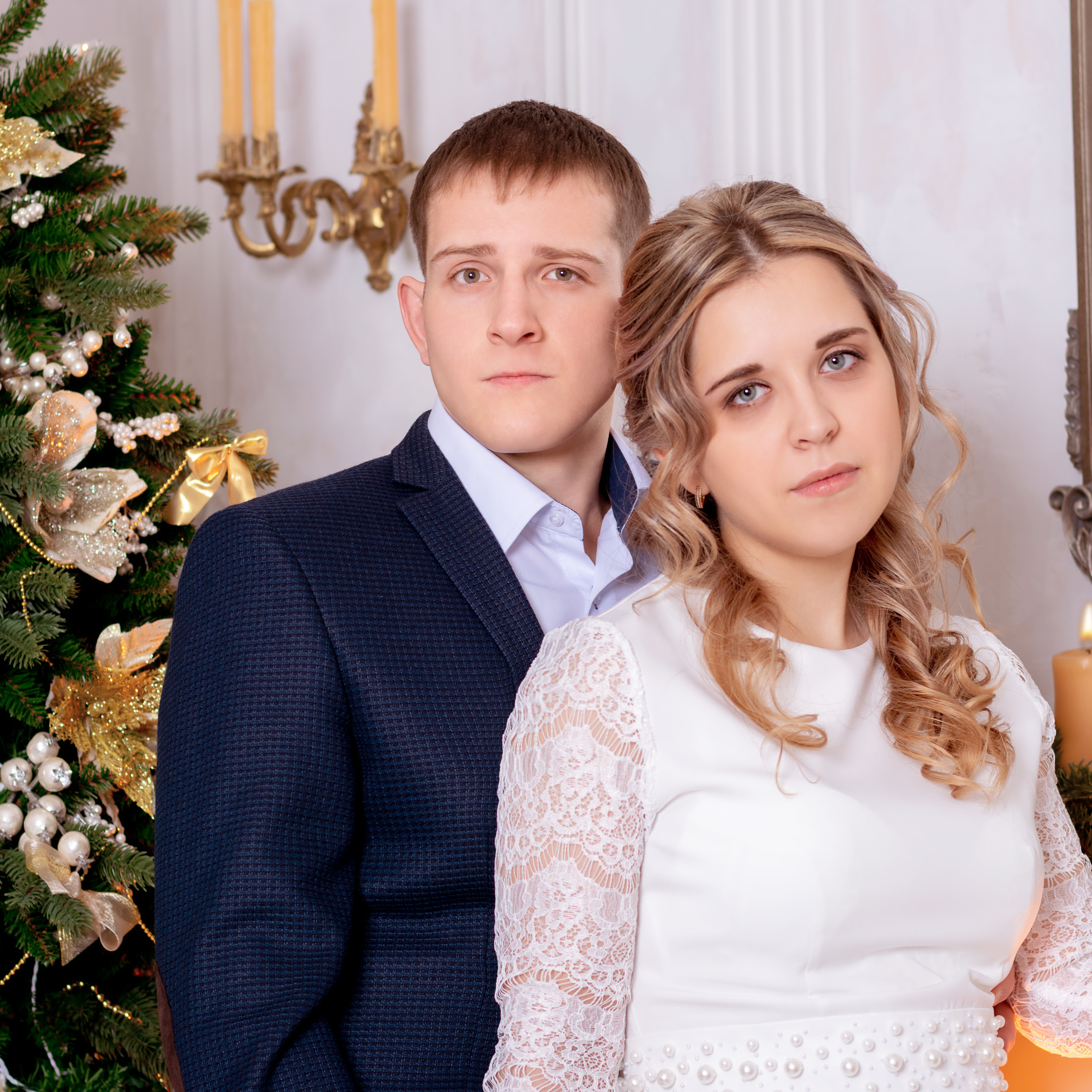 Свадебная фотосъемка в студии. Фотографы в Орле Шестопаловы Юлия и Юрий