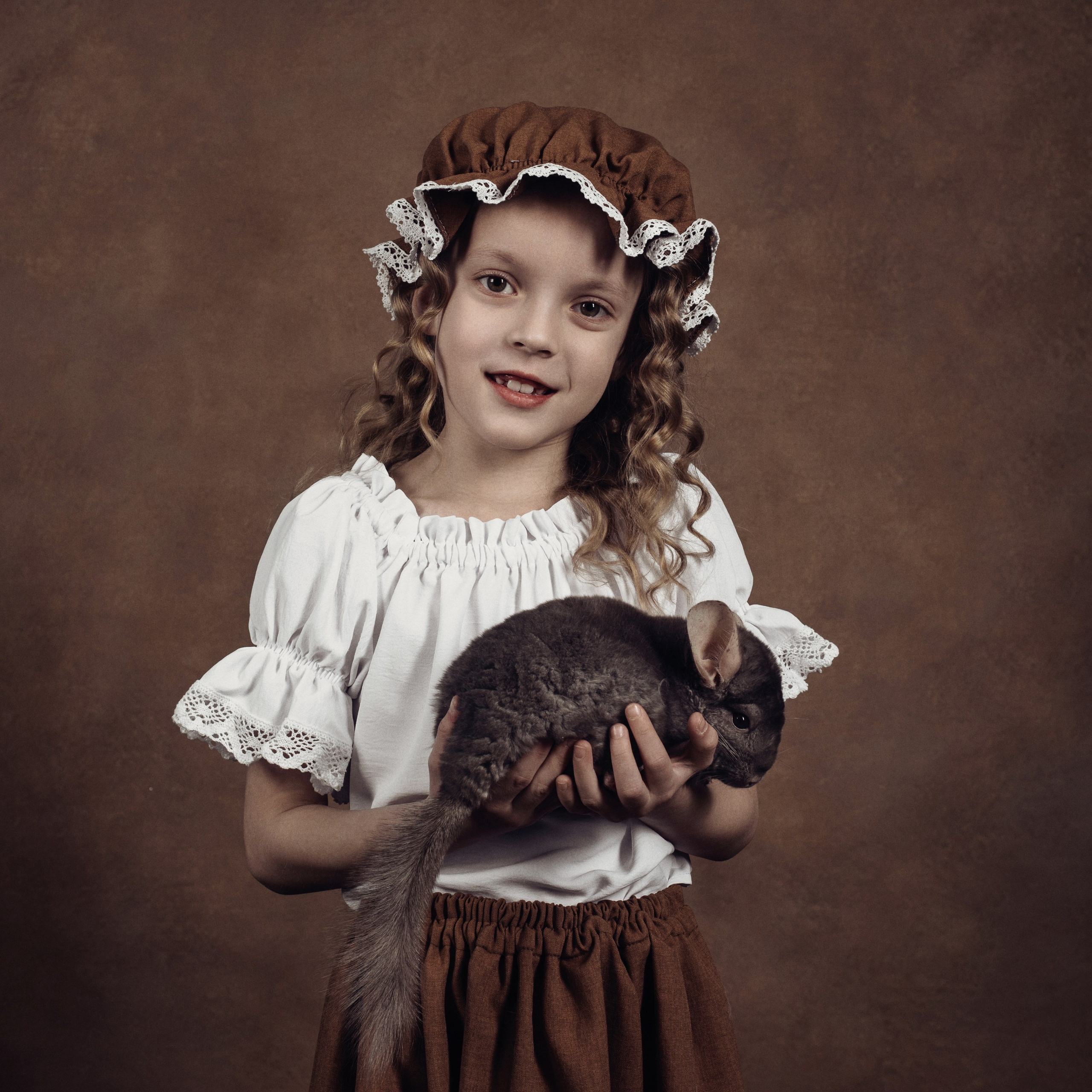 Фотосессия с шиншиллой