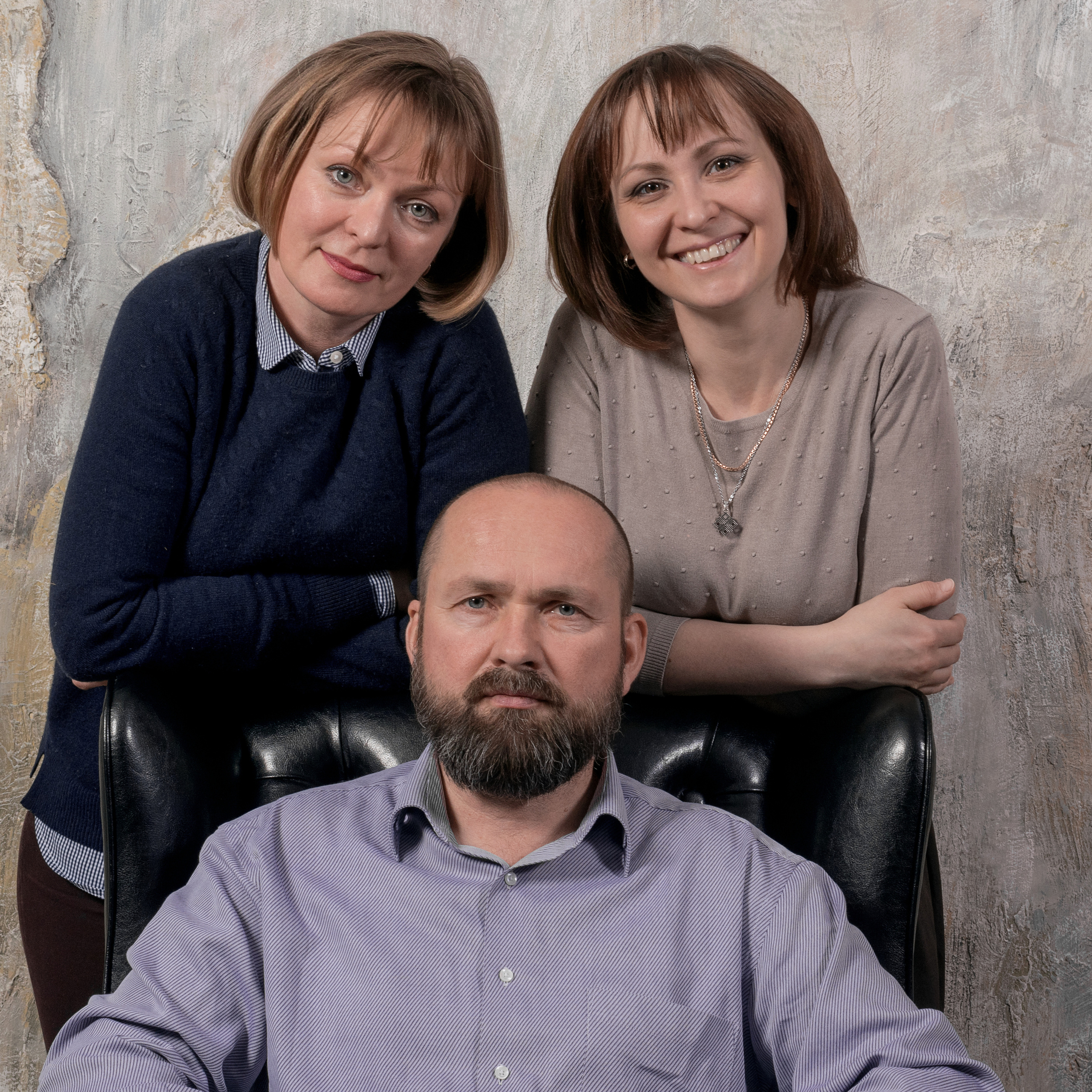 Большая семейная фотосессия