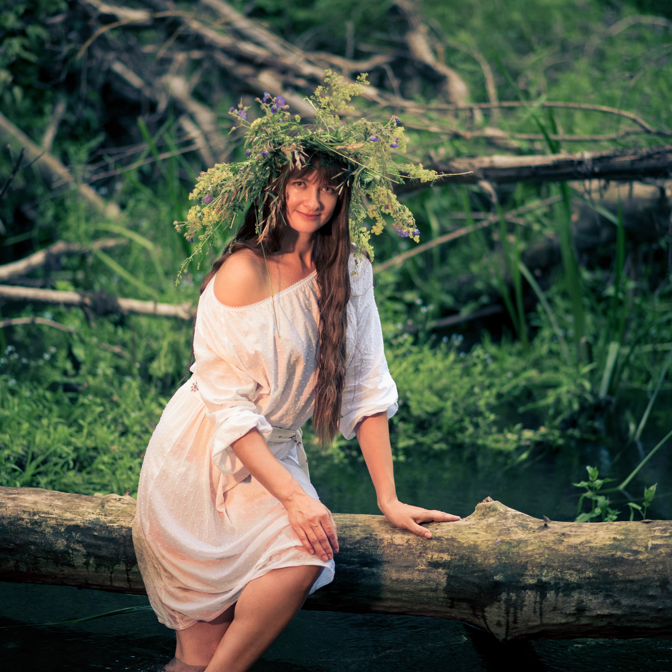 Людмила — фотосессия в стиле Купалы. Фотографы в Орле Шестопаловы Юлия и Юрий