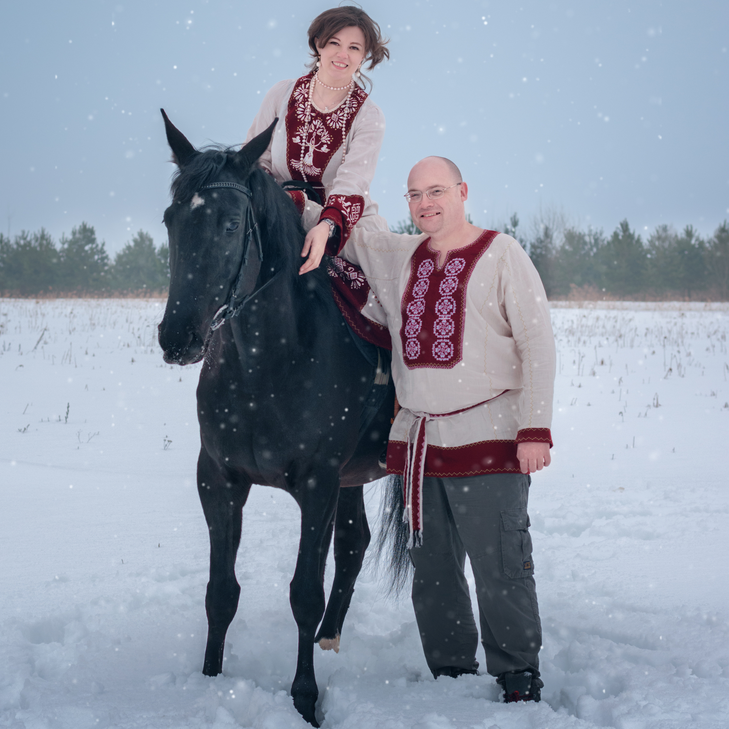 Семейная зимняя фотосессия. Фотографы в Орле Шестопаловы Юлия и Юрий