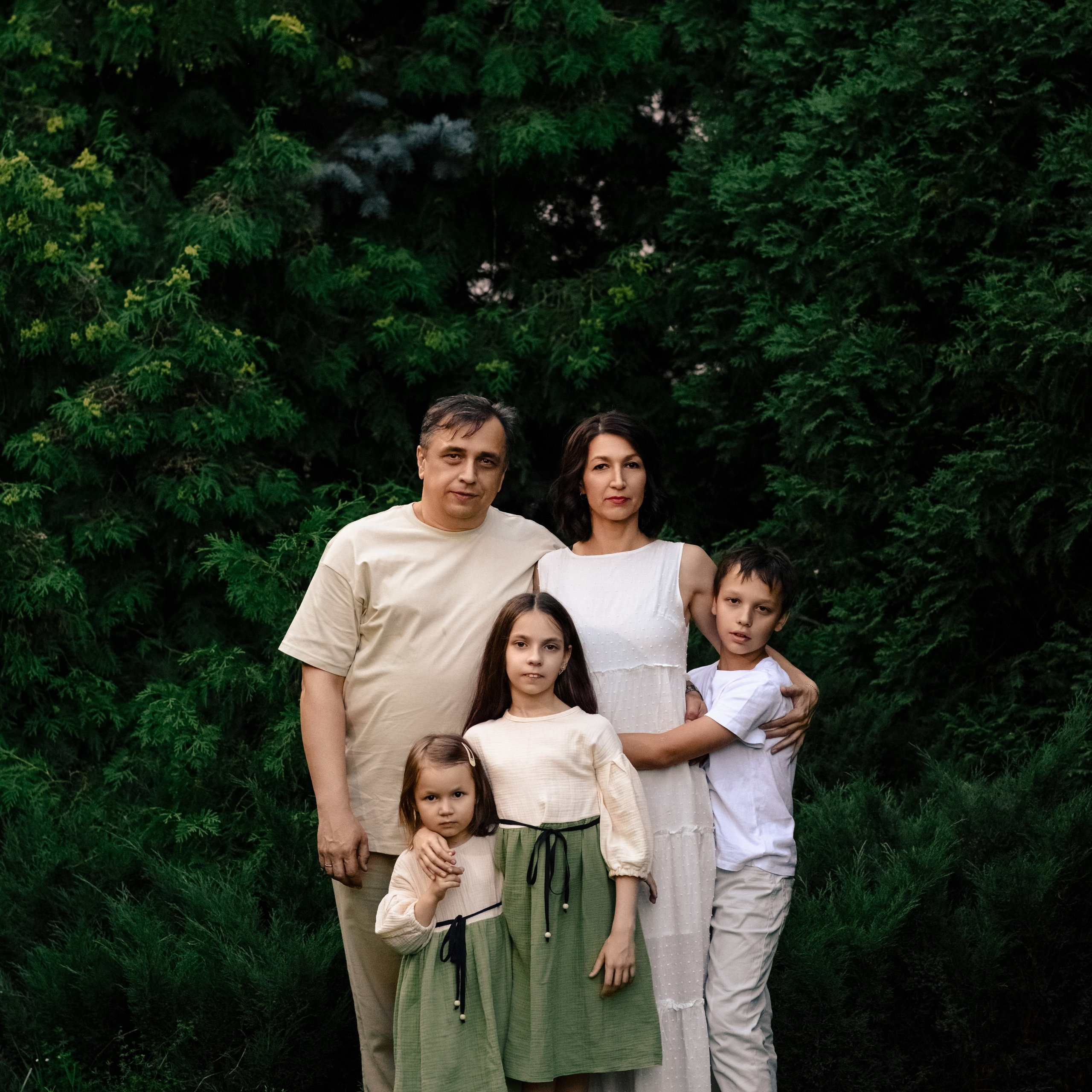 Евгения, Алексей, Маша, Иван и Ксюша. Фотографы в Орле Шестопаловы Юлия и Юрий