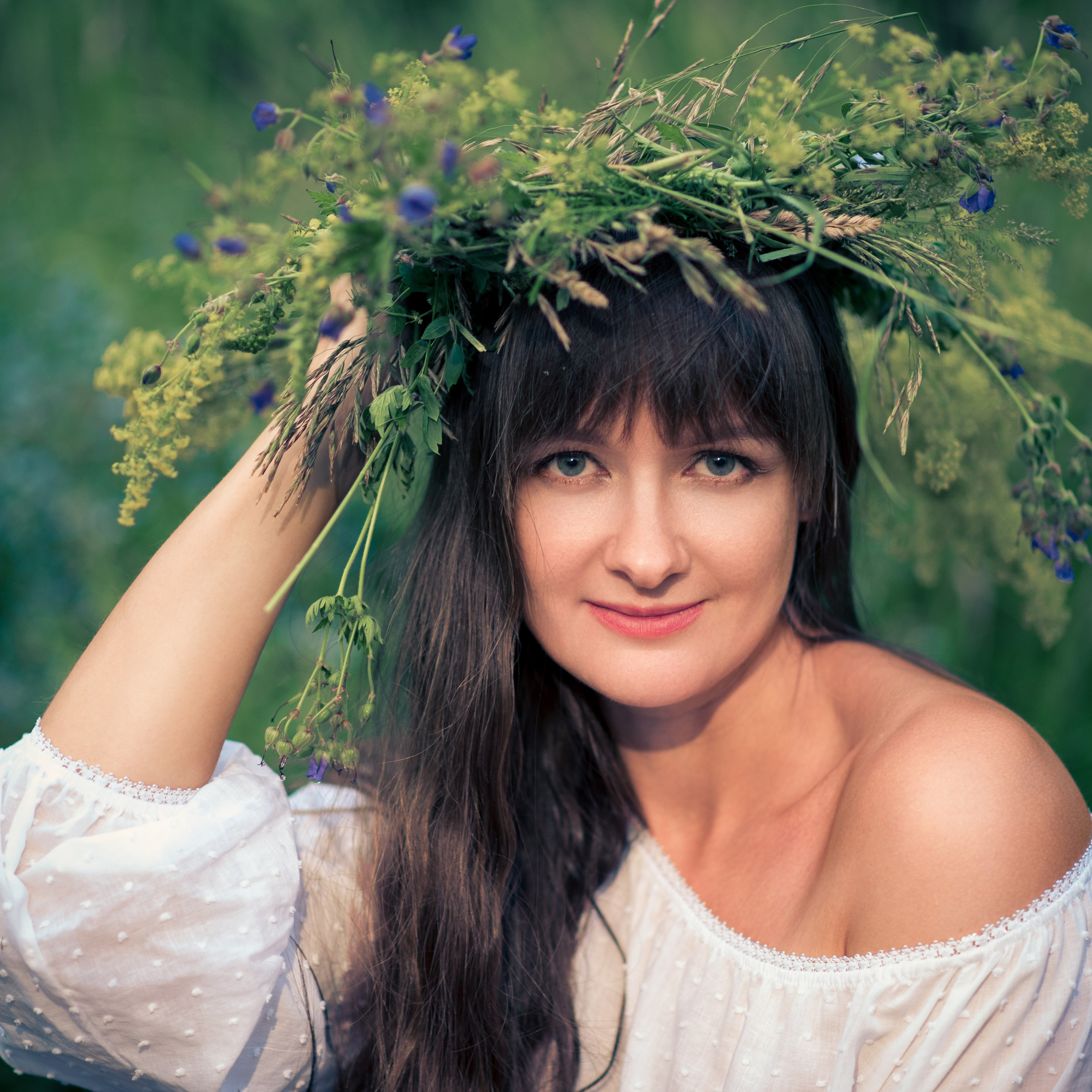 Людмила — фотосессия в стиле Купалы. Фотографы в Орле Шестопаловы Юлия и Юрий