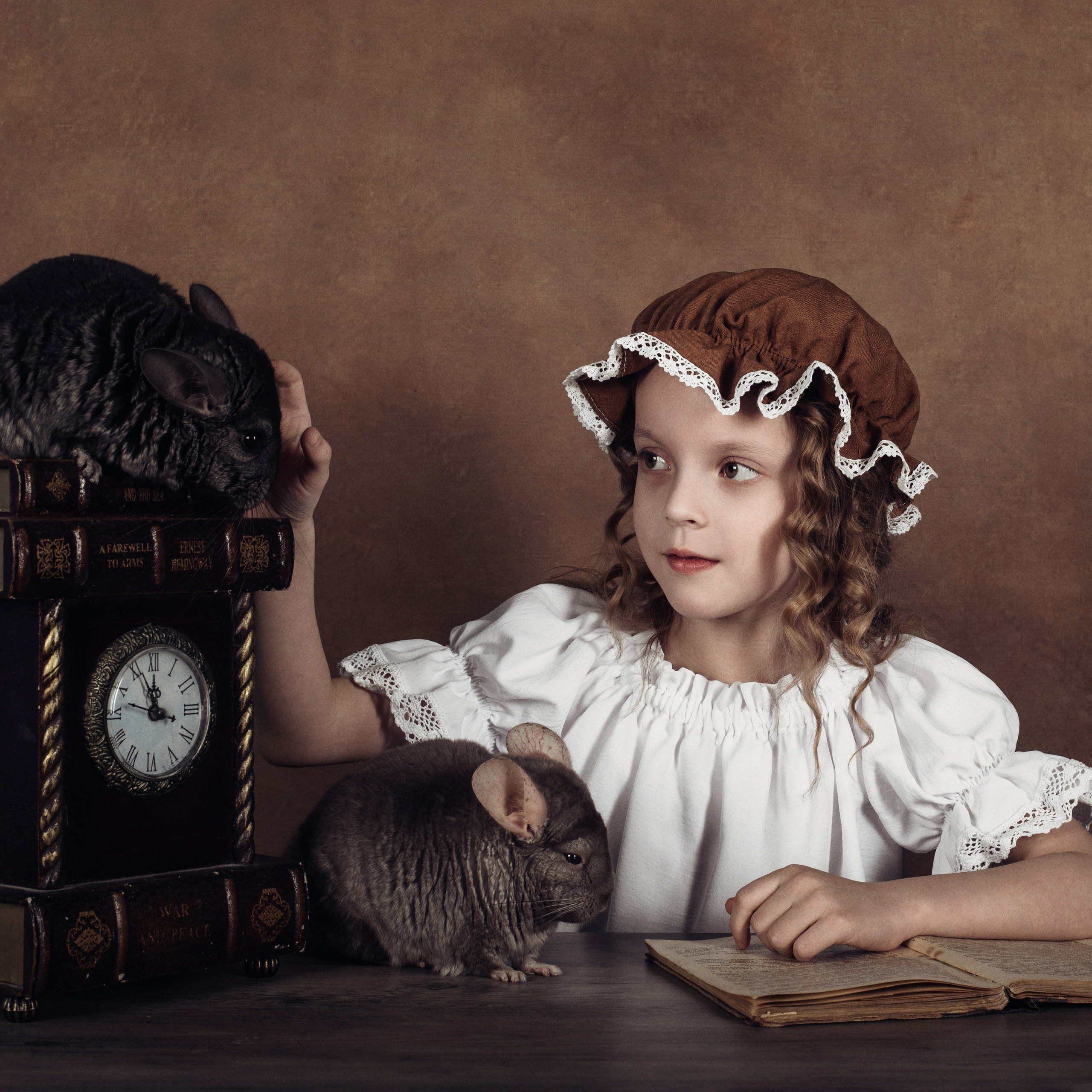 Фотосессия с шиншиллой