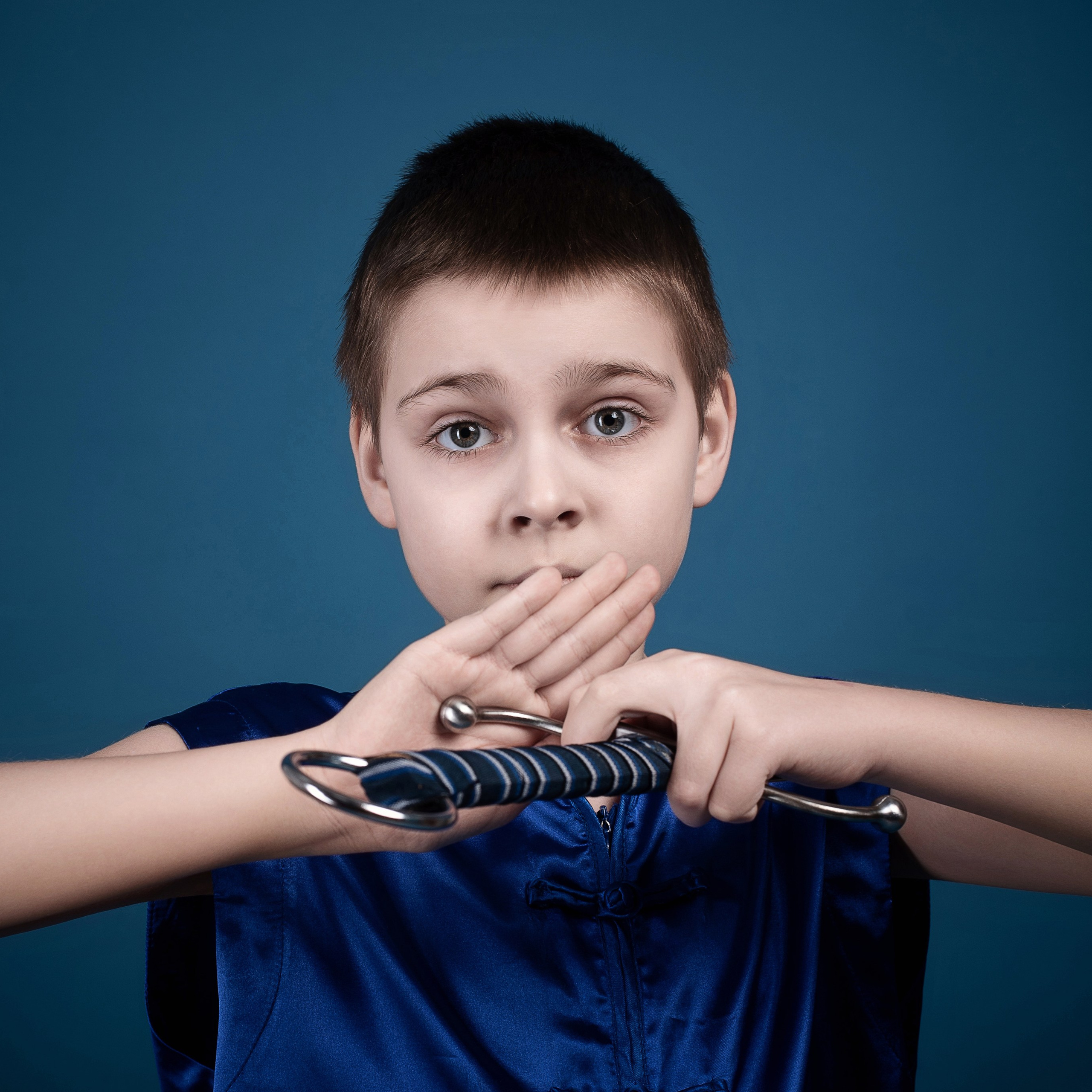 Фотосессия с енотом в студии