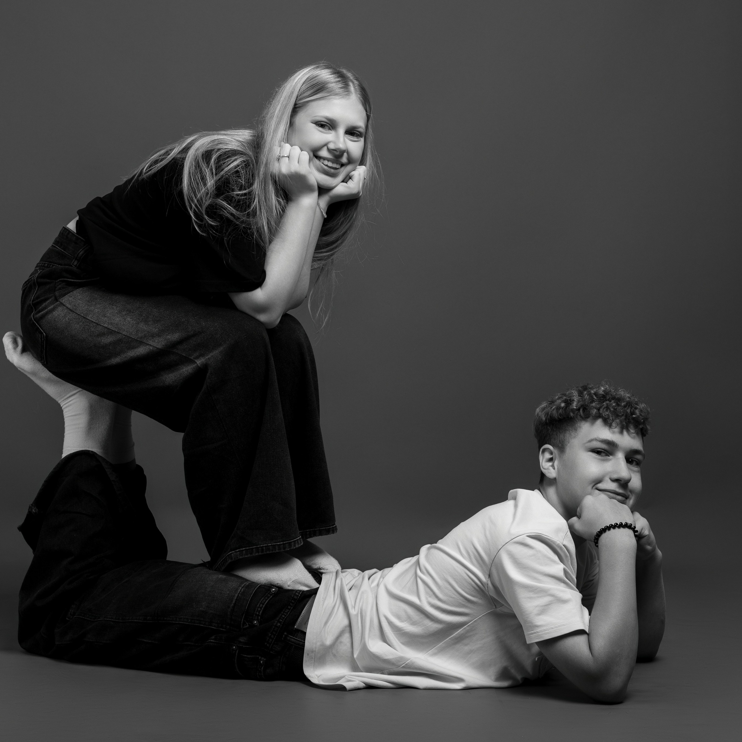Семейная фотосессия для Ирины в студии. Профессиональный портретный фотограф в Орле Шестопалова Юлия