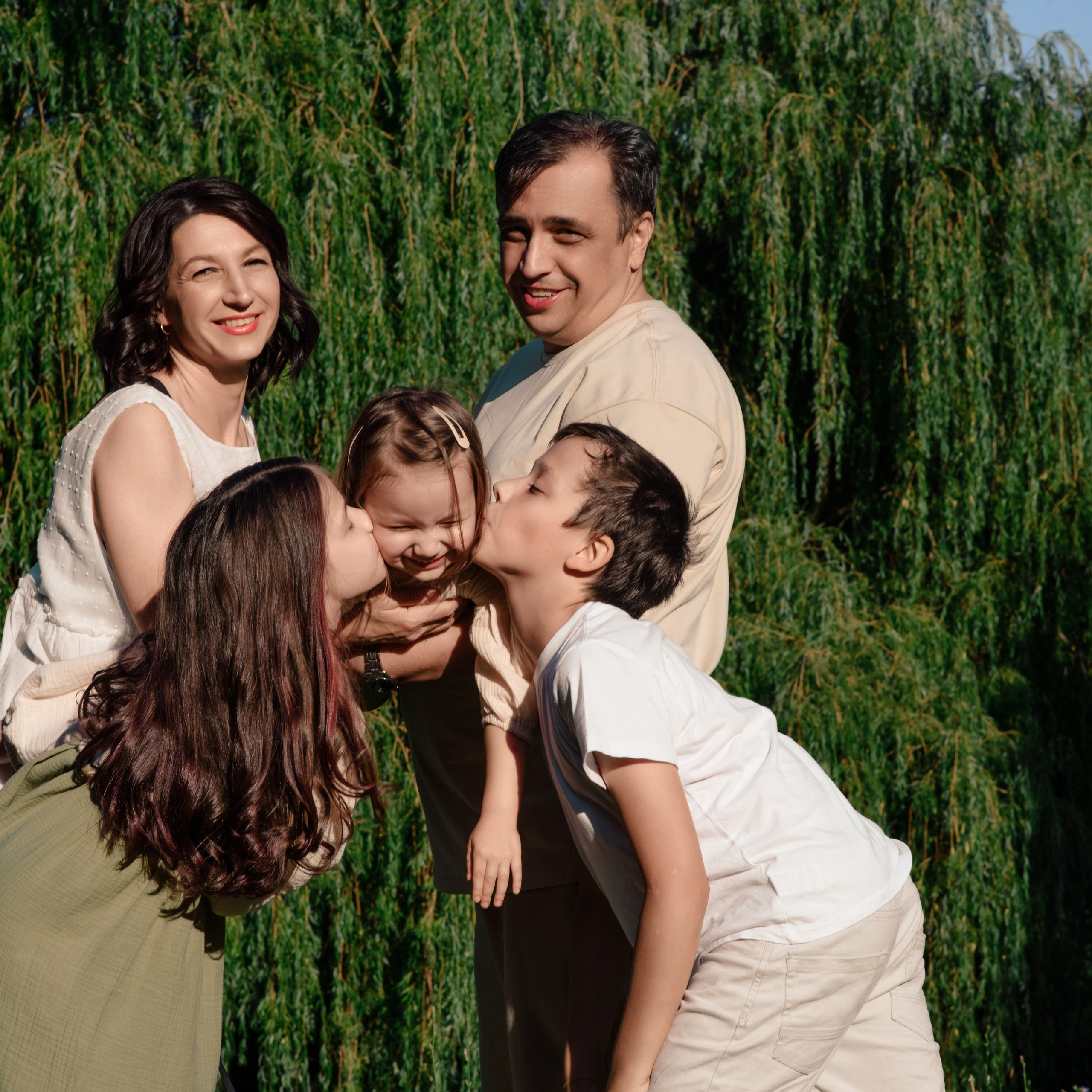 Евгения, Алексей, Маша, Иван и Ксюша. Фотографы в Орле Шестопаловы Юлия и Юрий