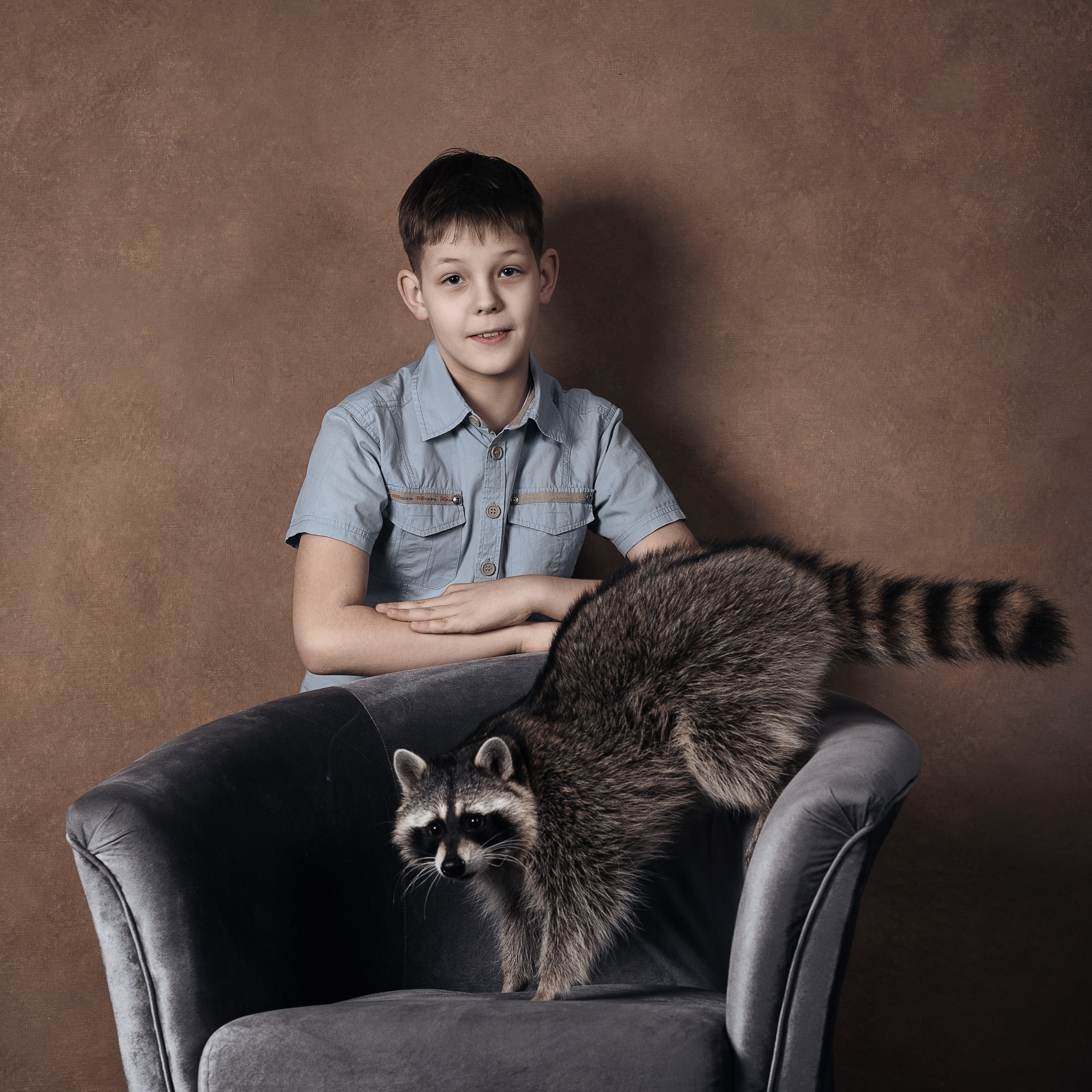 Енот. Фотографы в Орле Шестопаловы Юлия и Юрий