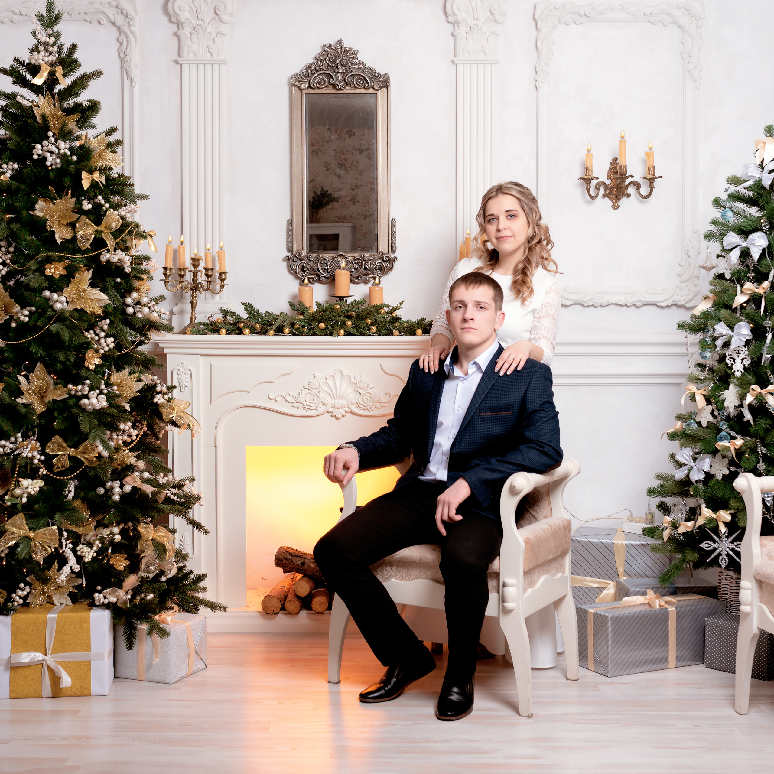 Свадебная фотосъемка в студии. Фотографы в Орле Шестопаловы Юлия и Юрий