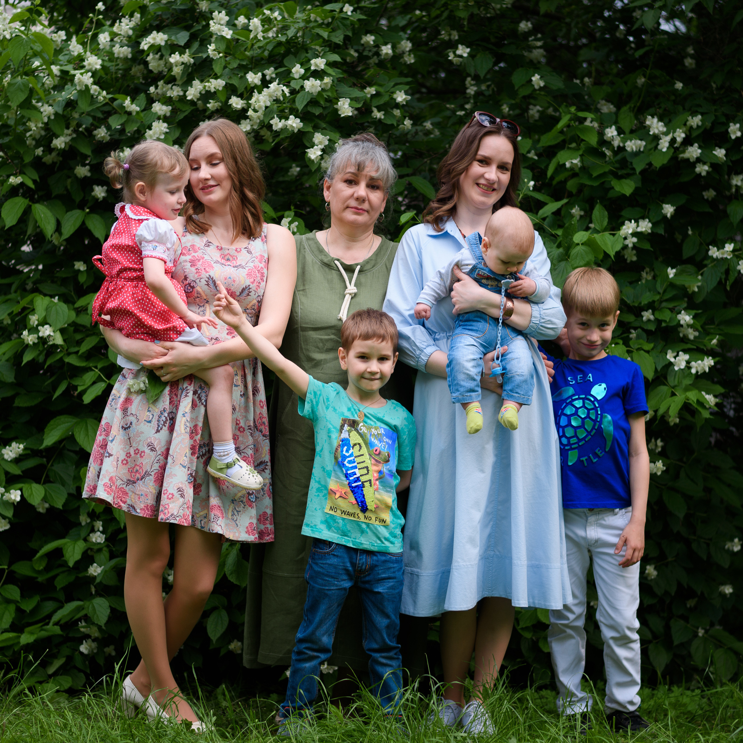 БОЛЬШАЯ семья Поплавных). Фотографы в Орле Шестопаловы Юлия и Юрий