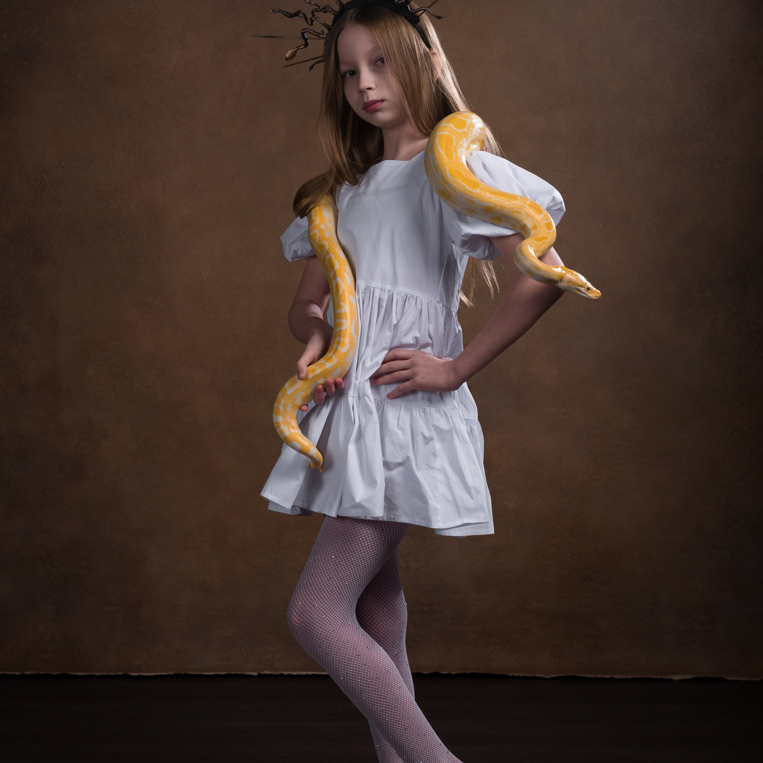 Иванна и змея. Фотографы в Орле Шестопаловы Юлия и Юрий