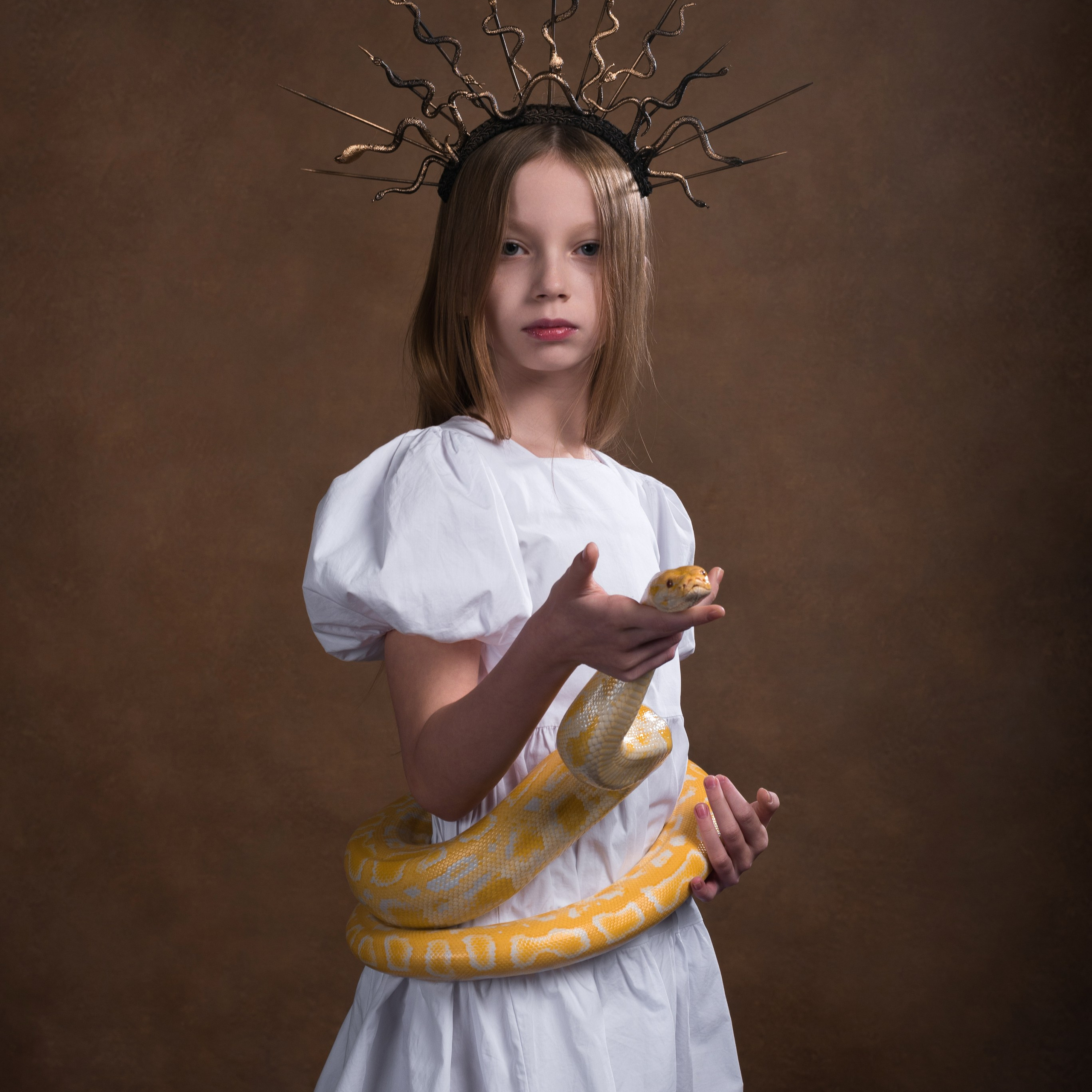 Иванна и змея. Фотографы в Орле Шестопаловы Юлия и Юрий