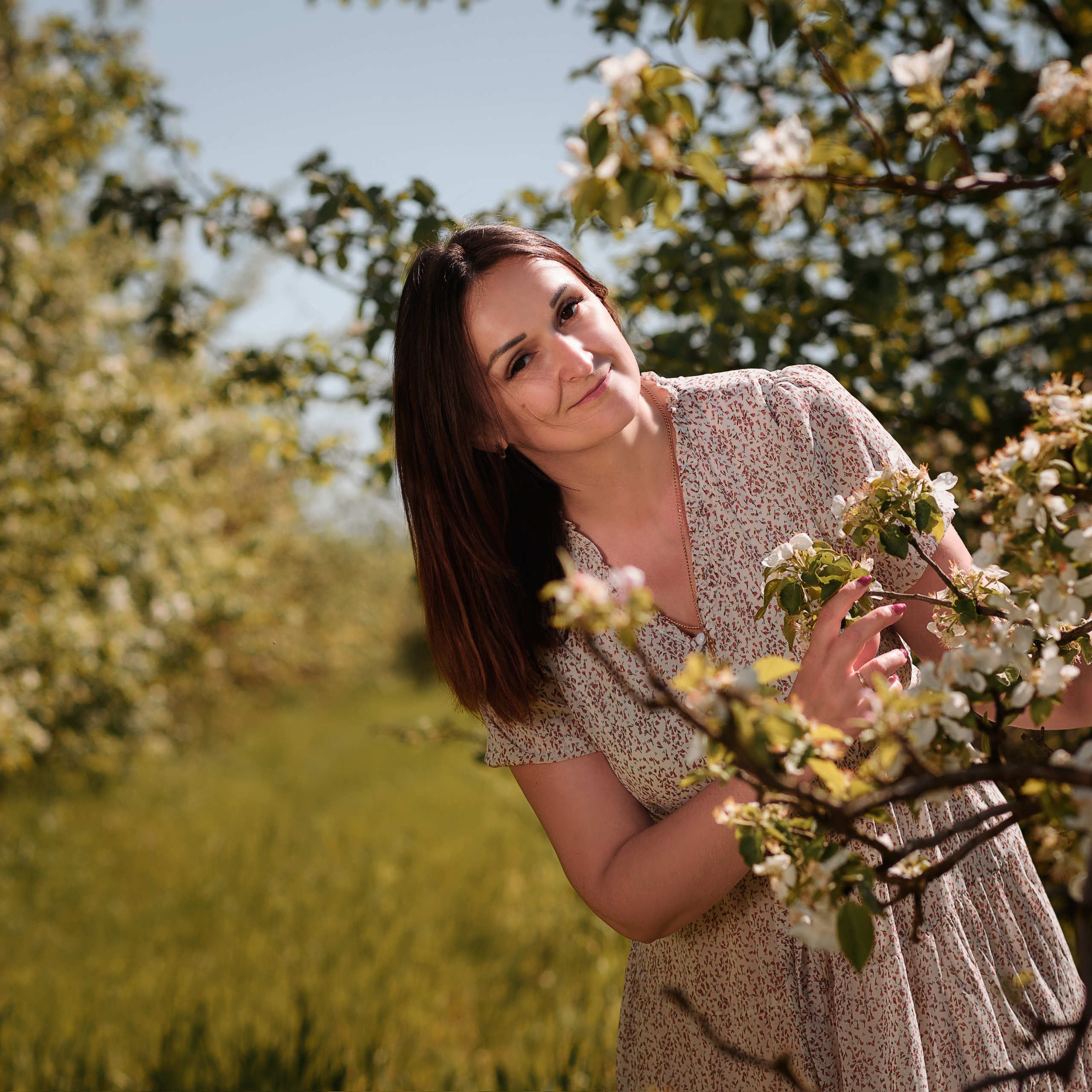 Оля Цветение садов. Фотографы в Орле Шестопаловы Юлия и Юрий