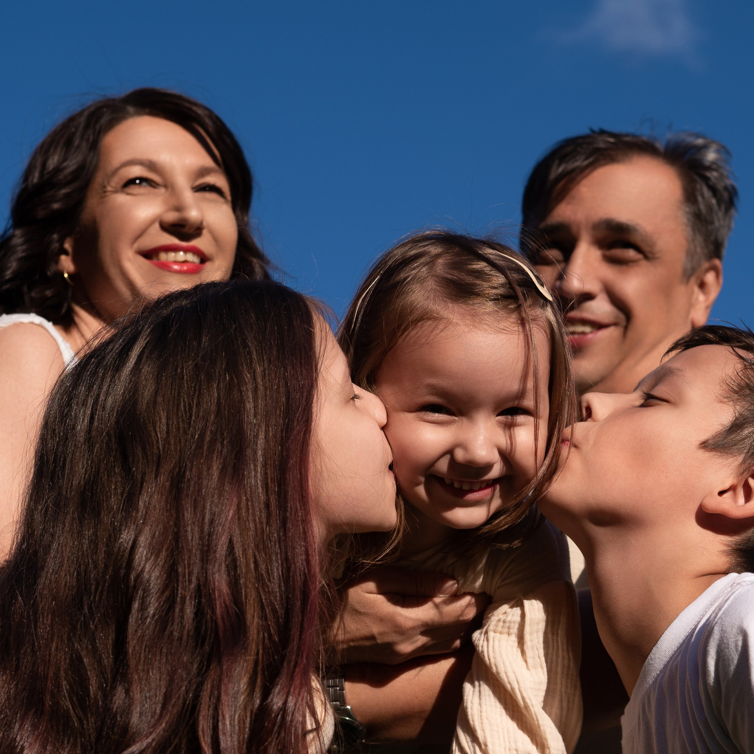 Евгения, Алексей, Маша, Иван и Ксюша. Фотографы в Орле Шестопаловы Юлия и Юрий
