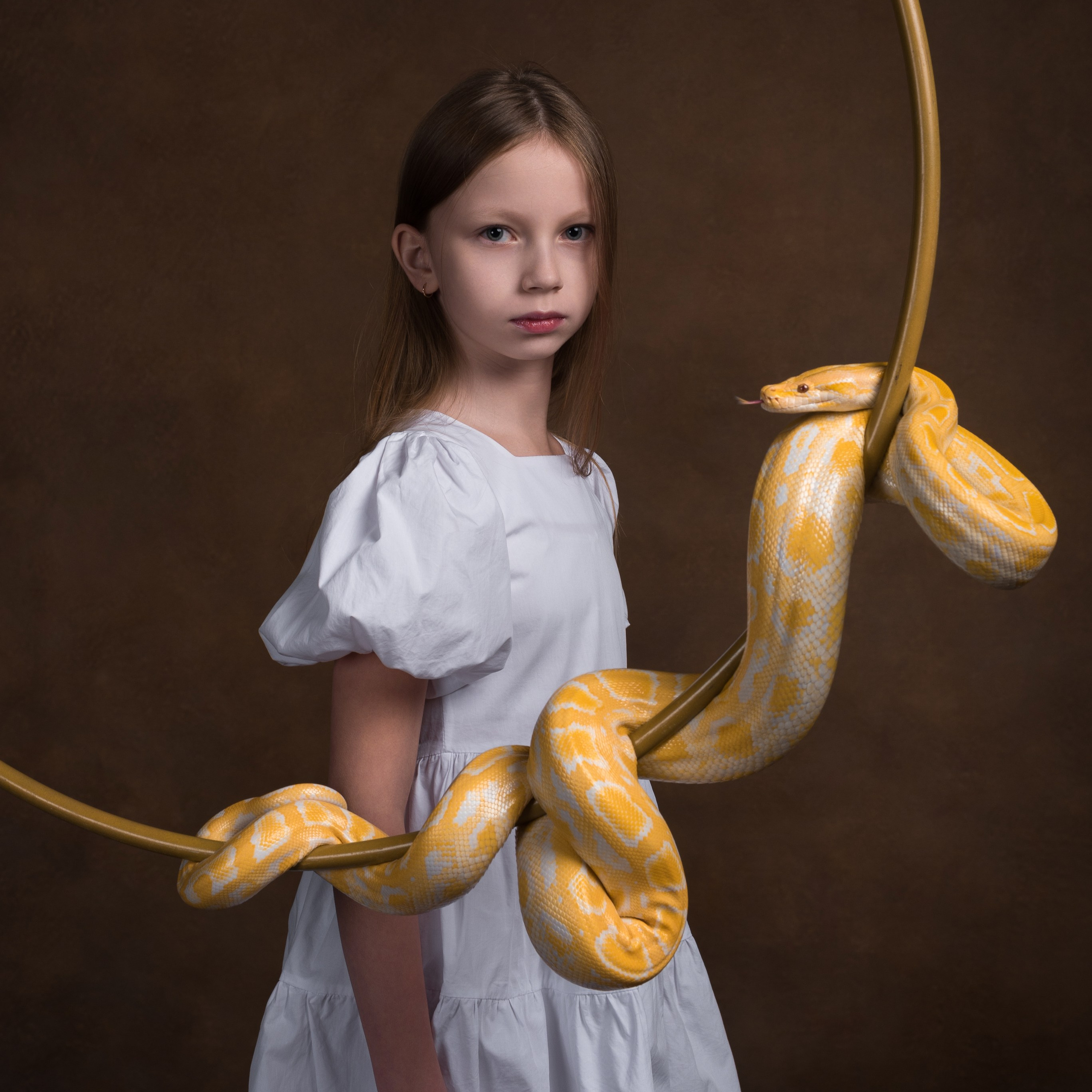 Иванна и змея. Фотографы в Орле Шестопаловы Юлия и Юрий