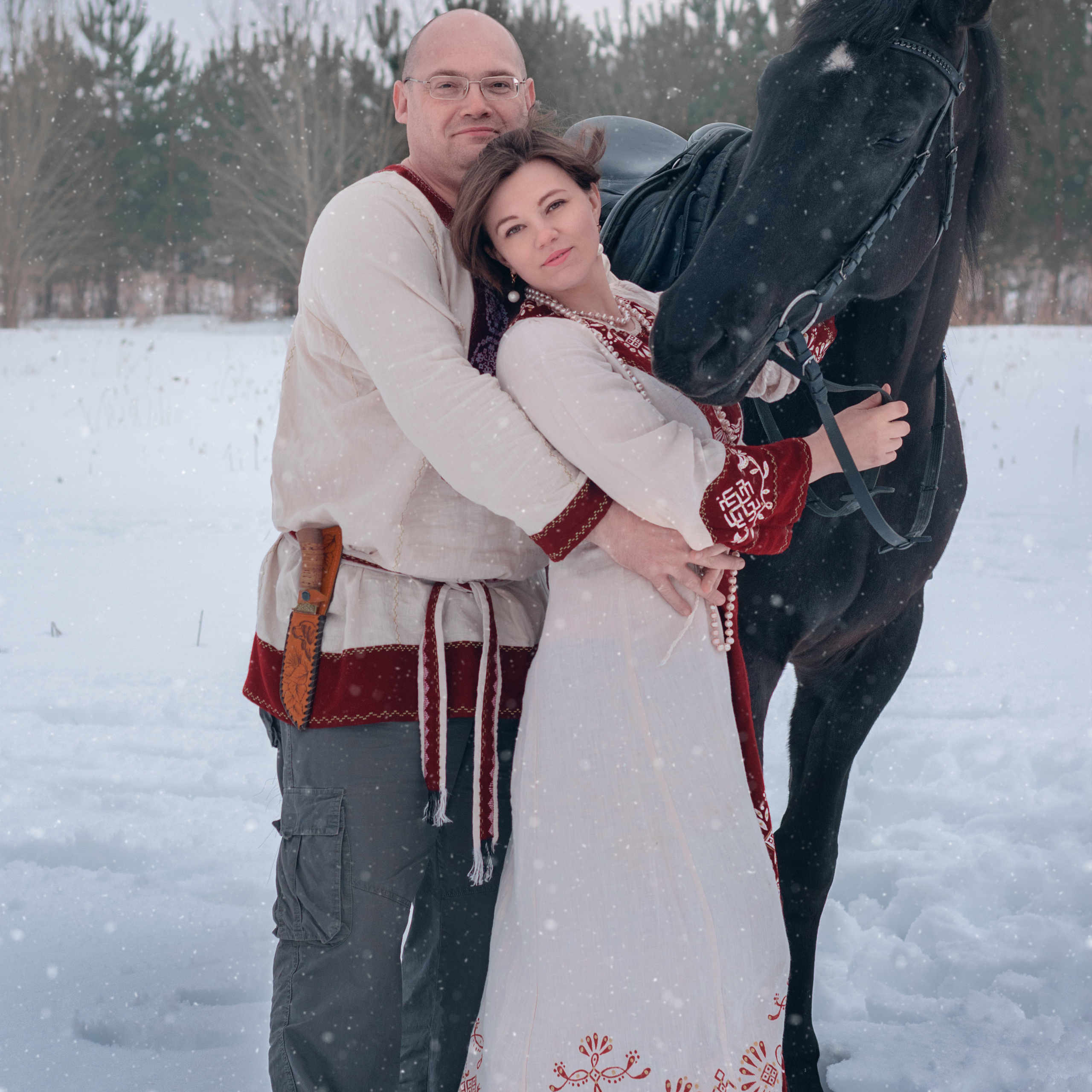 Семейная зимняя фотосессия. Фотографы в Орле Шестопаловы Юлия и Юрий