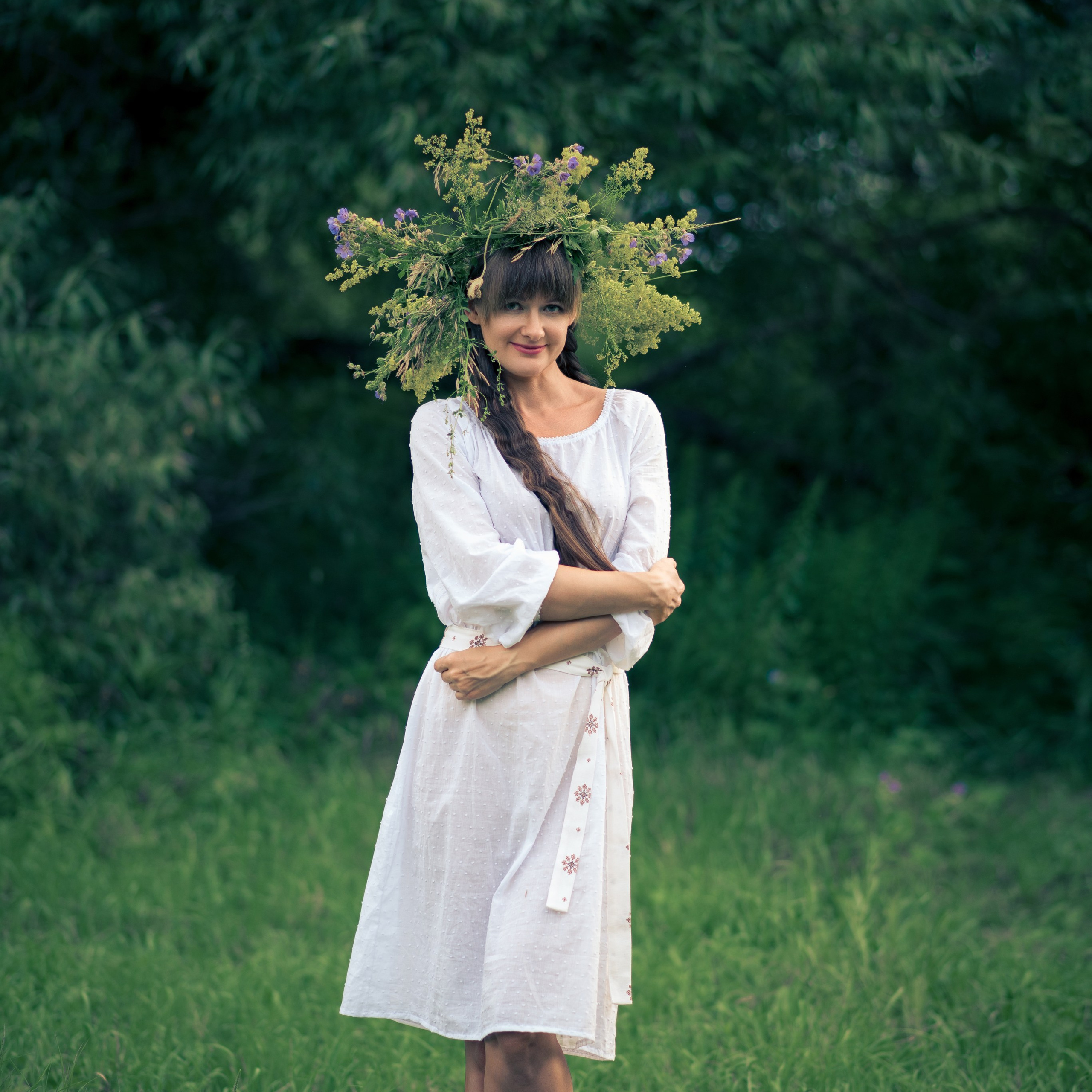 Людмила — фотосессия в стиле Купалы. Фотографы в Орле Шестопаловы Юлия и Юрий