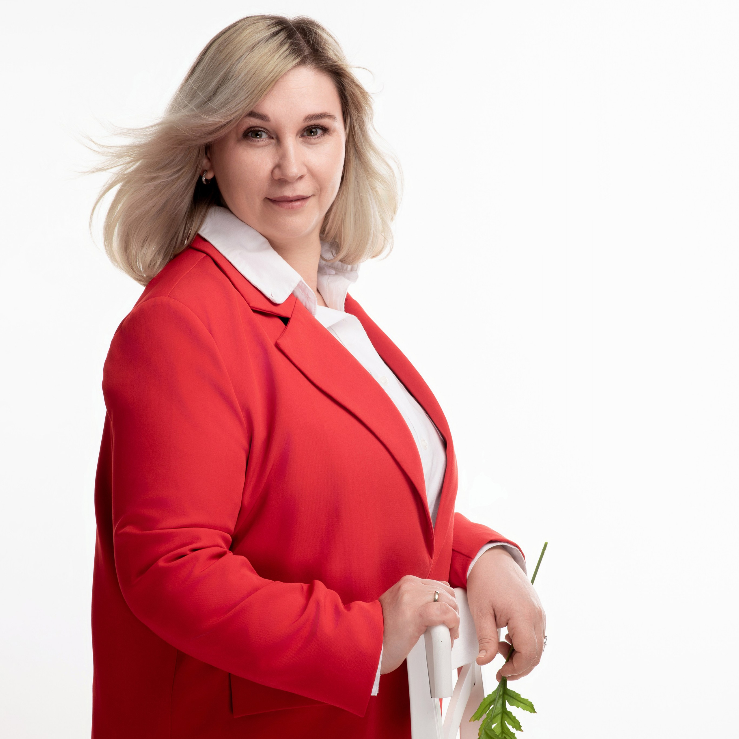 Женская фотосессия в студии