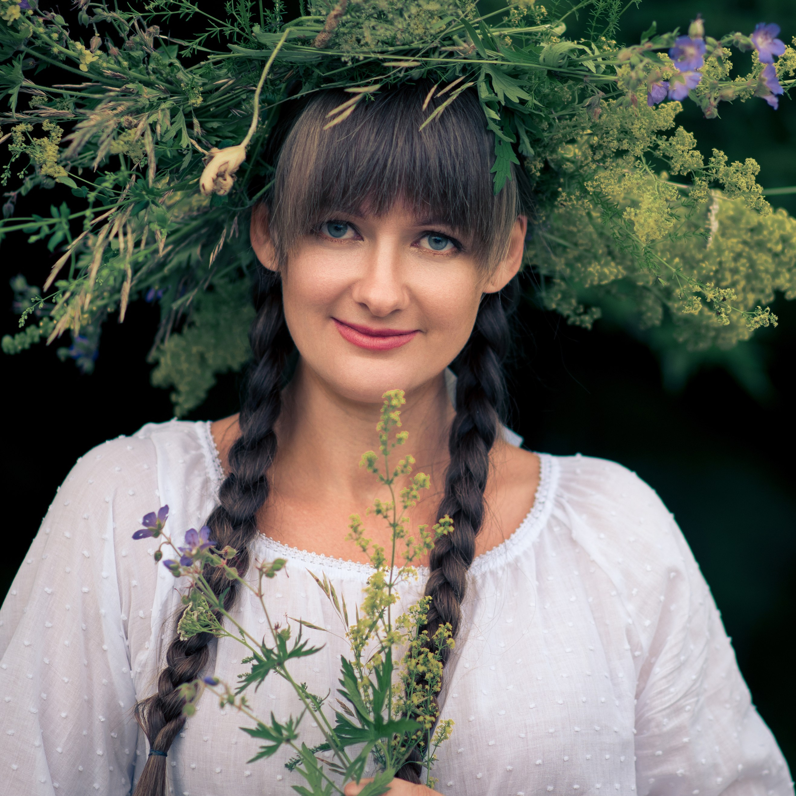 Людмила — фотосессия в стиле Купалы. Фотографы в Орле Шестопаловы Юлия и Юрий