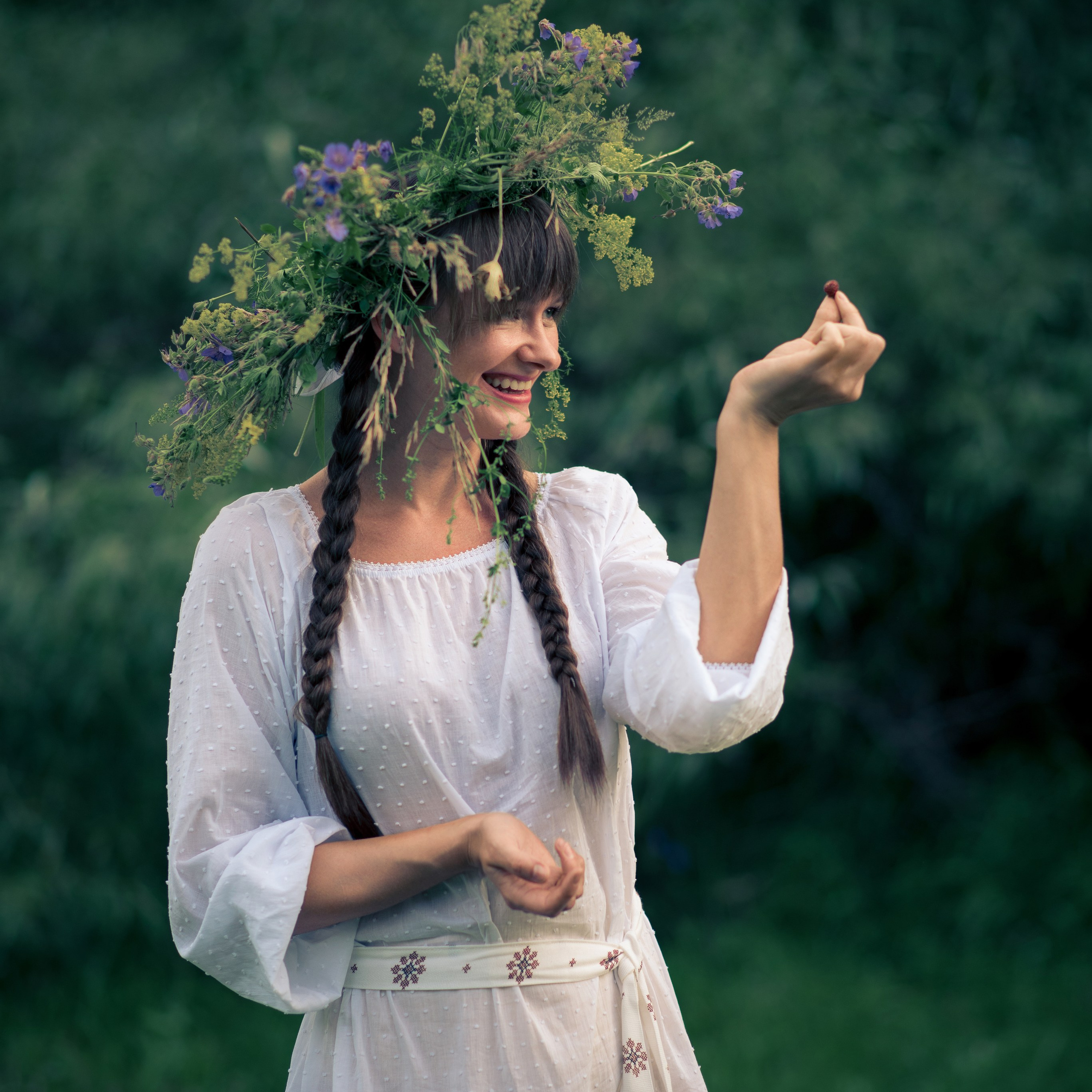 Людмила — фотосессия в стиле Купалы. Фотографы в Орле Шестопаловы Юлия и Юрий