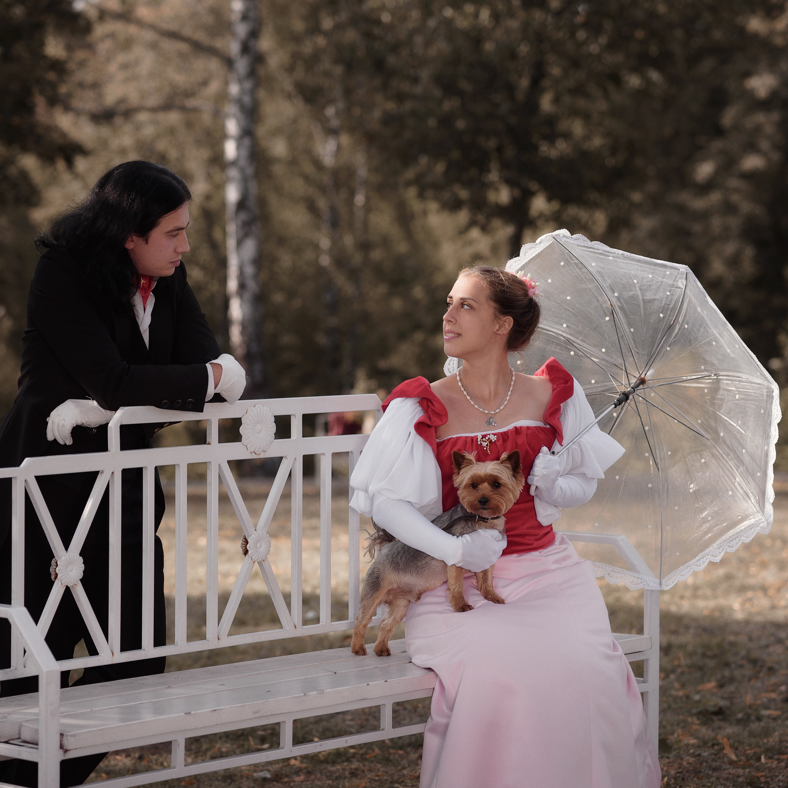 Дама с собачкой. Фотографы в Орле Шестопаловы Юлия и Юрий