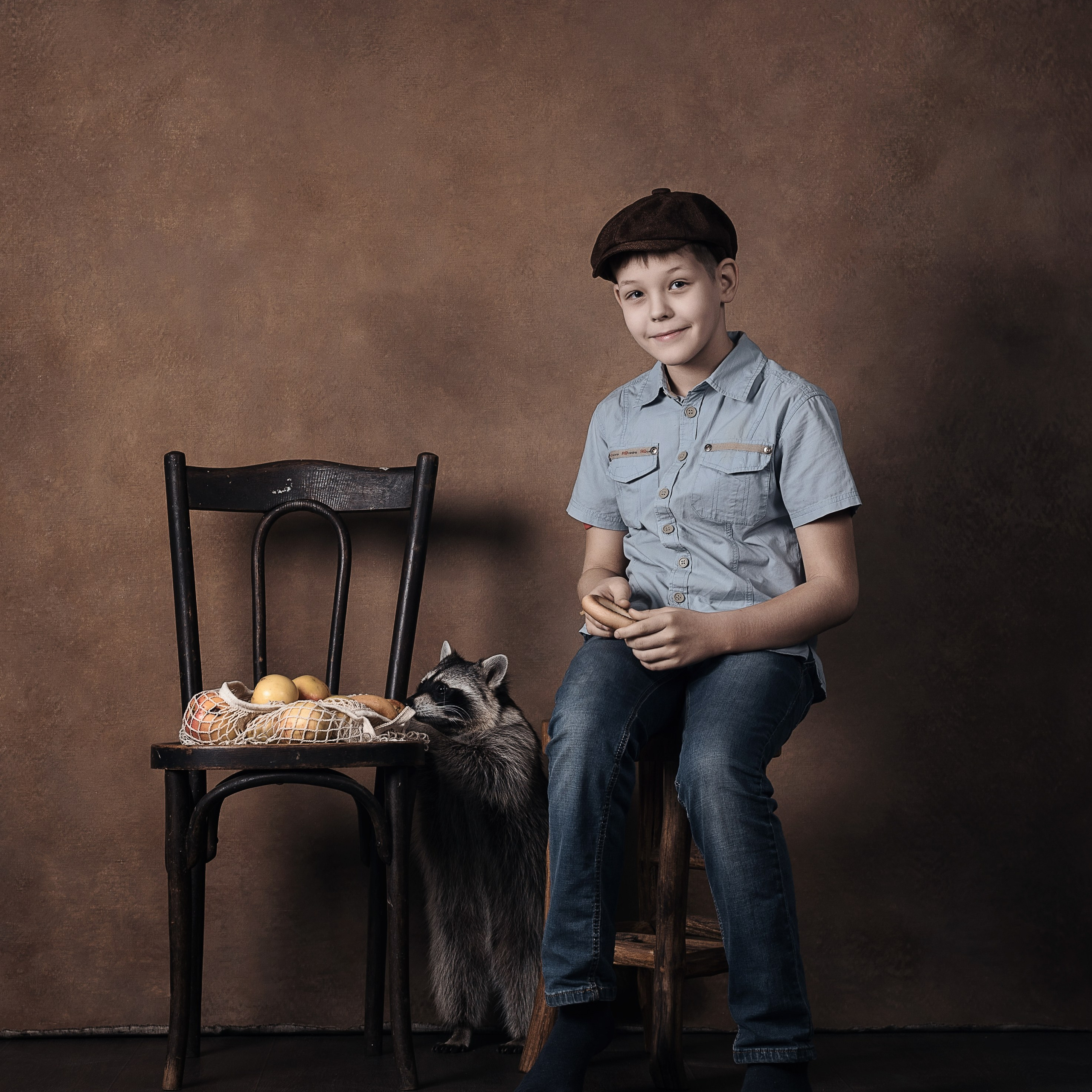 Енот. Фотографы в Орле Шестопаловы Юлия и Юрий