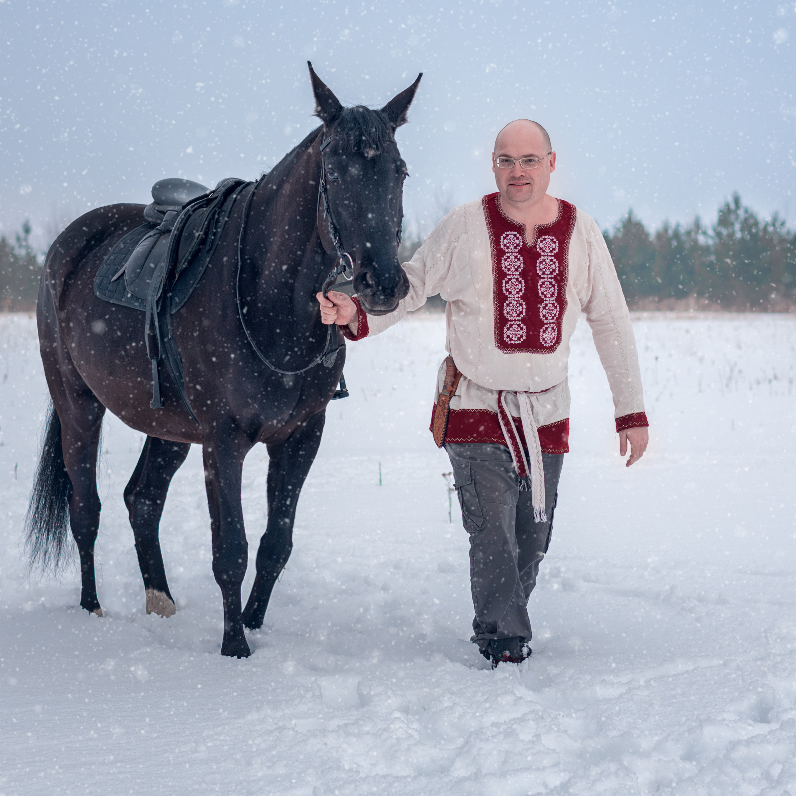 Семейная зимняя фотосессия. Фотографы в Орле Шестопаловы Юлия и Юрий