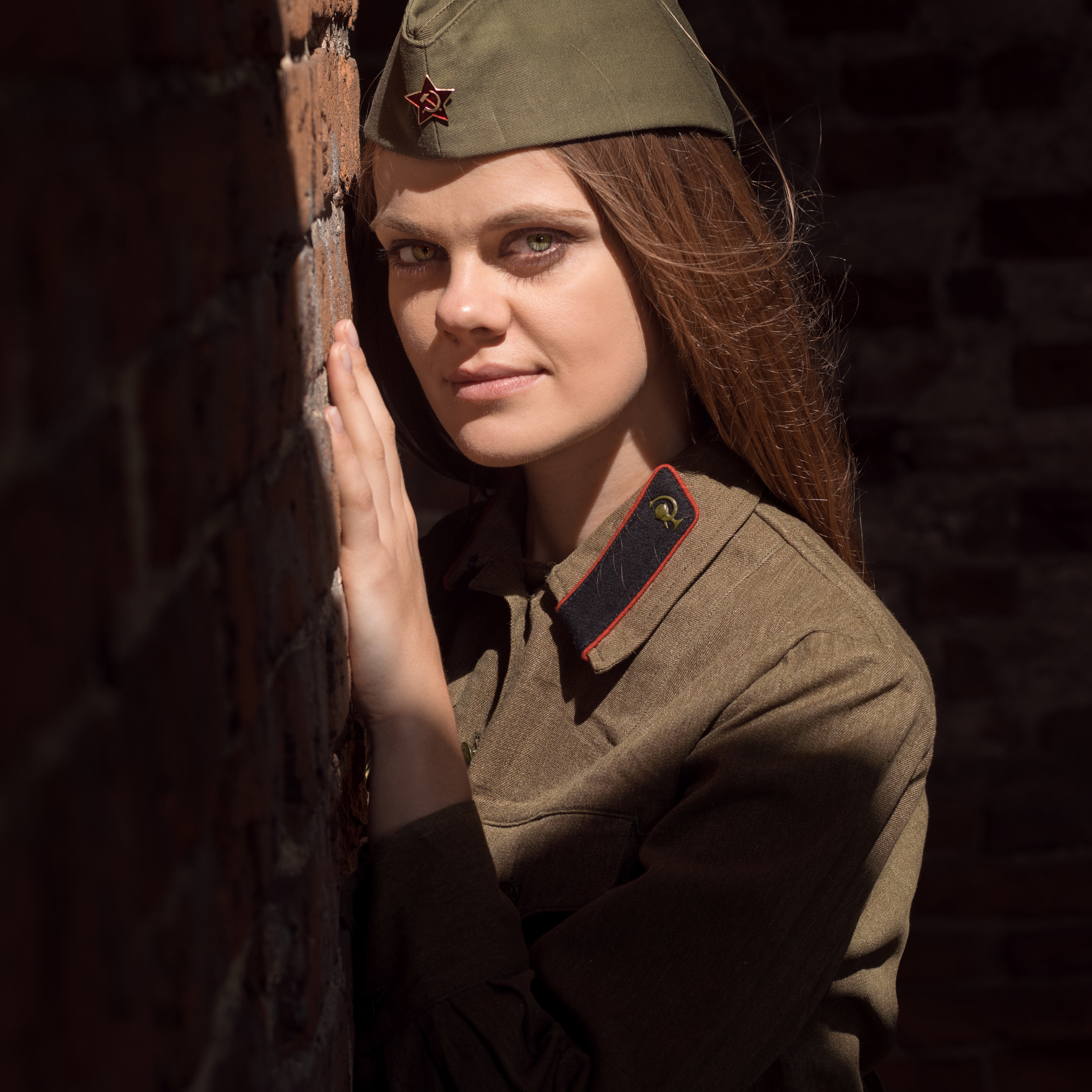 Диана —военная фотосъемка