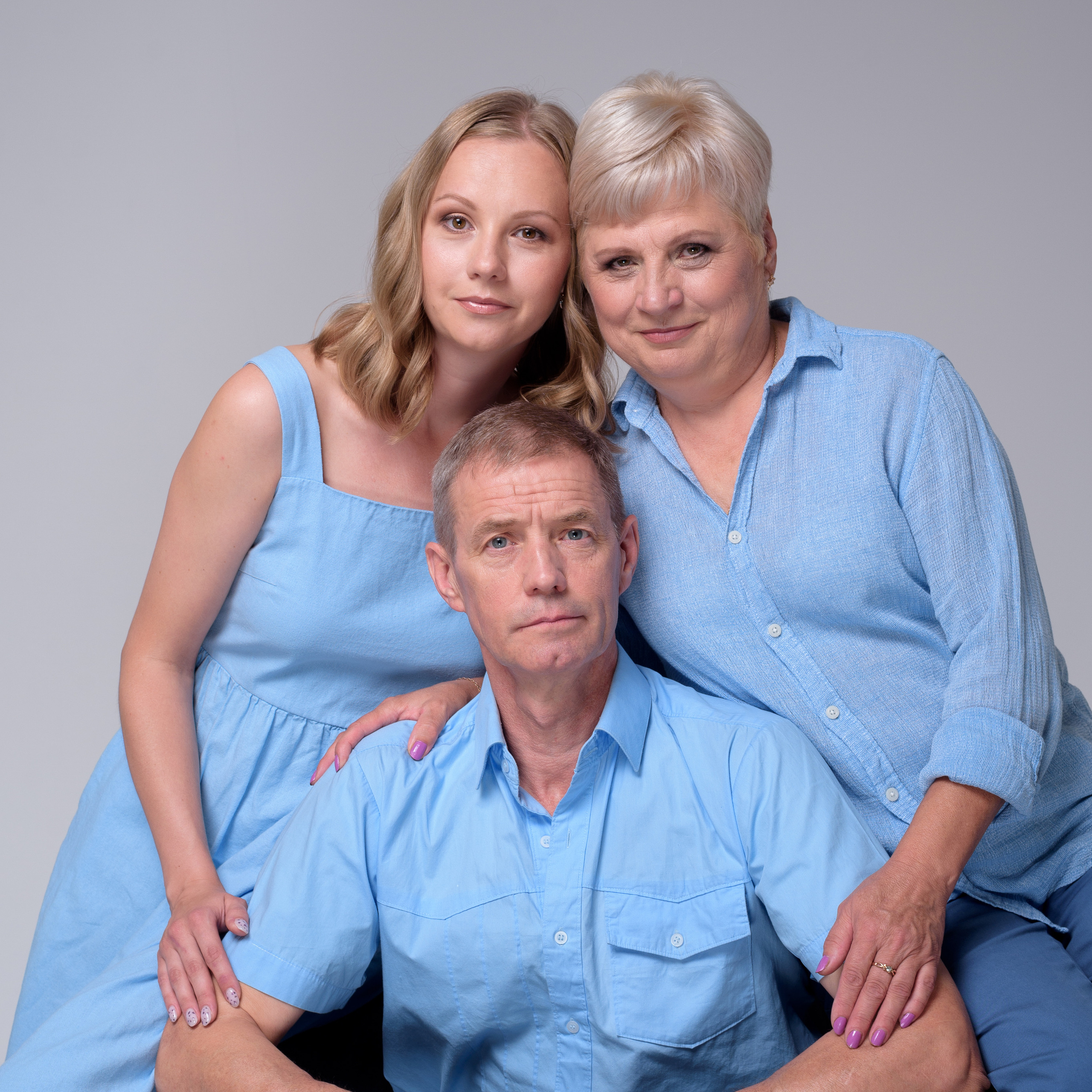 Ирина с родителями. Фотографы в Орле Шестопаловы Юлия и Юрий