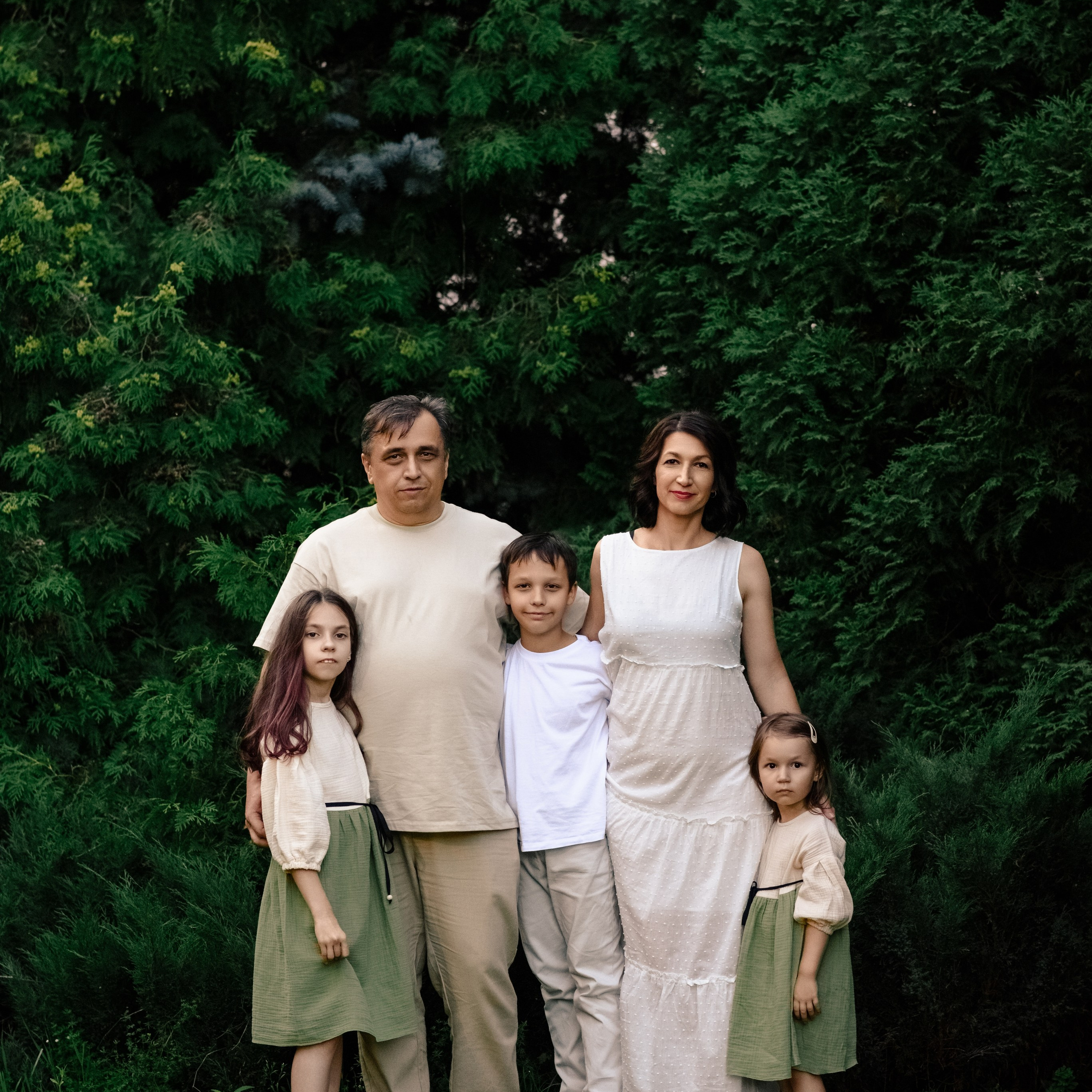 Евгения, Алексей, Маша, Иван и Ксюша. Фотографы в Орле Шестопаловы Юлия и Юрий