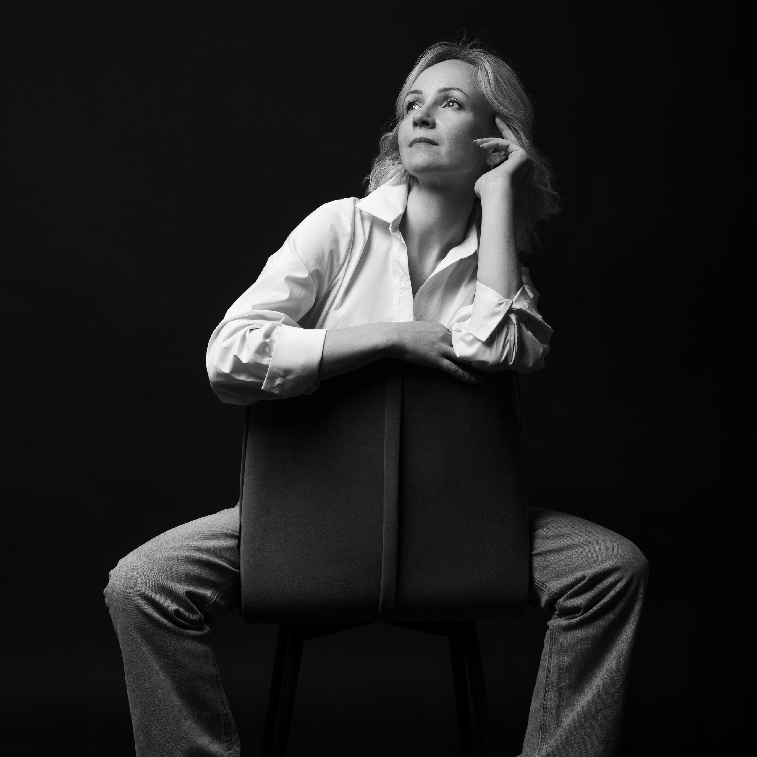 Евгения ч/б съемка