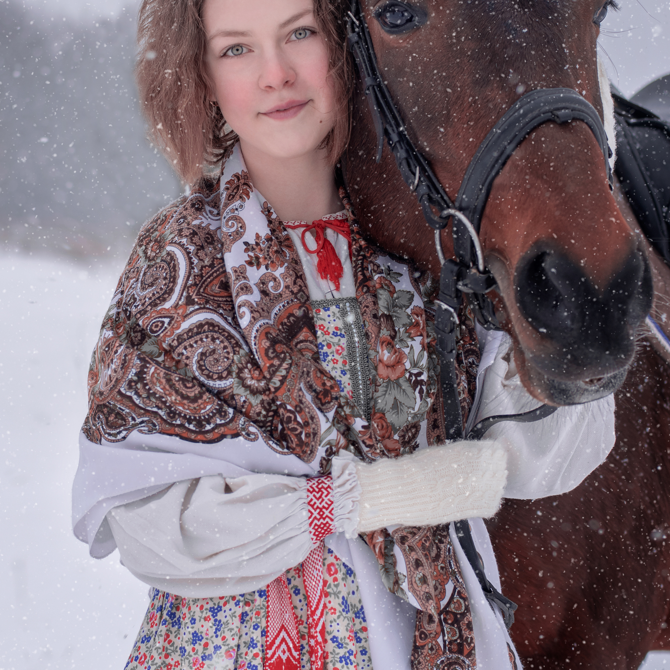 Фотосессия на улице и в бане. Фотографы в Орле Шестопаловы Юлия и Юрий
