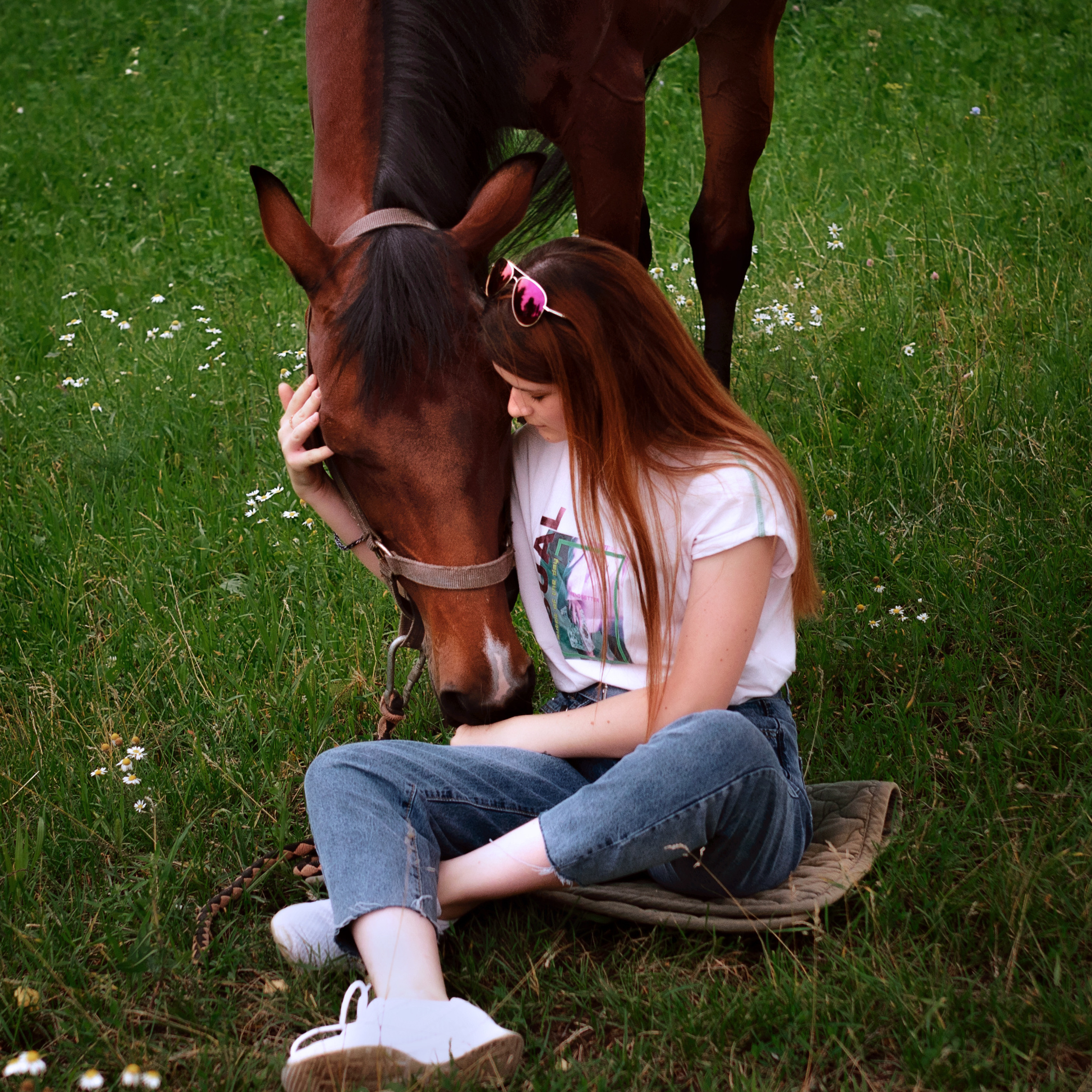 Катя — фотосессия с лошадью. Фотографы в Орле Шестопаловы Юлия и Юрий