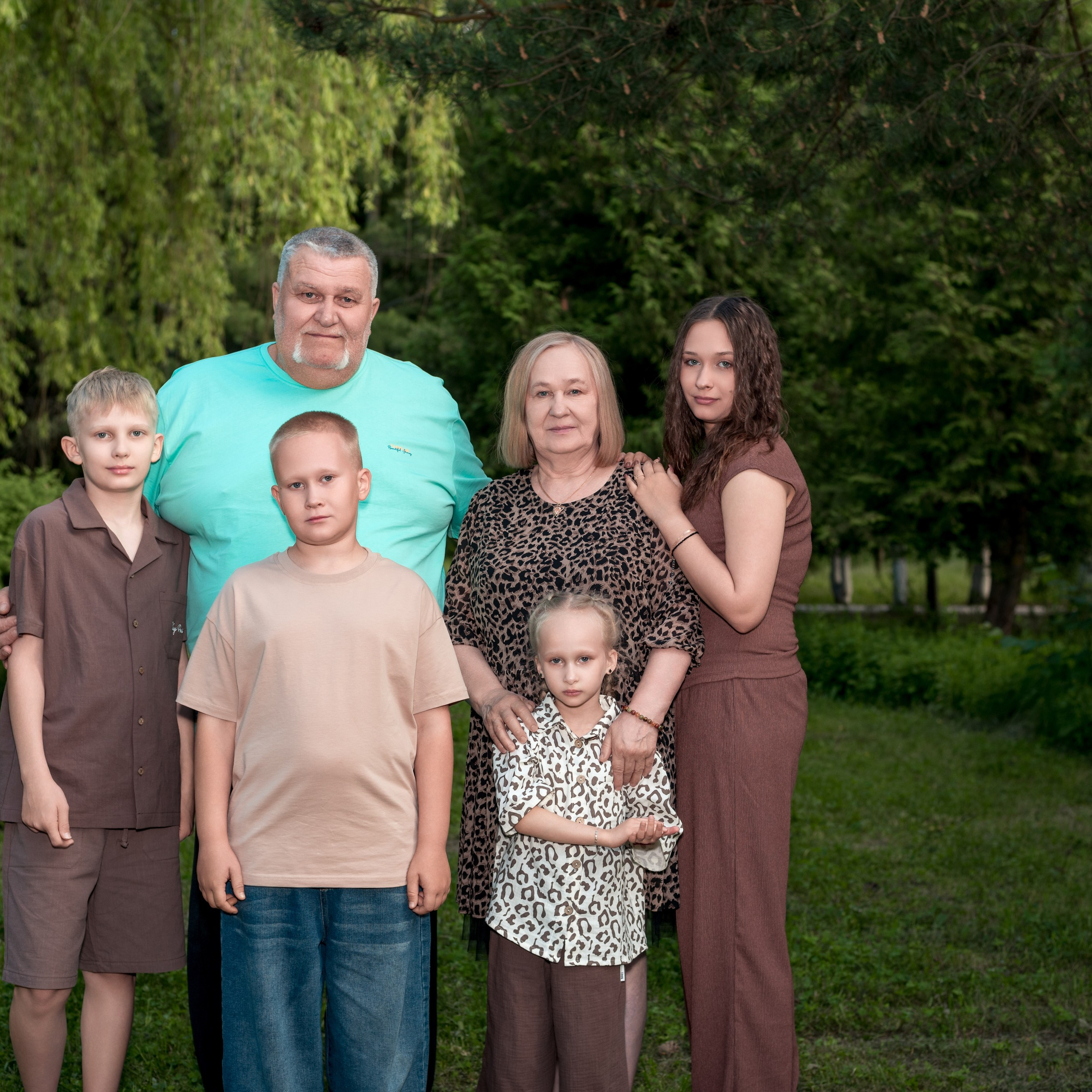 Большая дружная семья. Профессиональный портретный фотограф в Орле Шестопалова Юлия