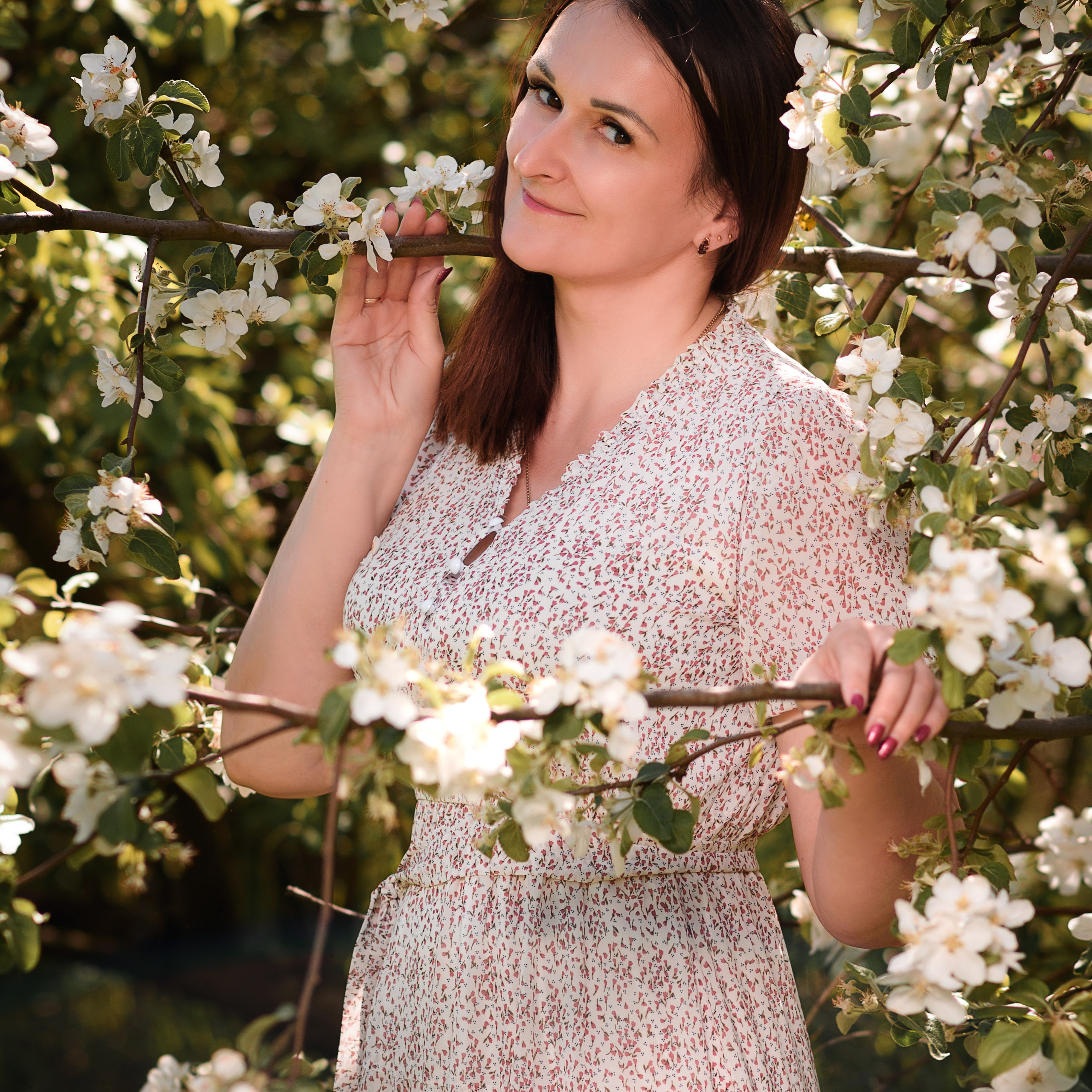 Оля Цветение садов. Фотографы в Орле Шестопаловы Юлия и Юрий