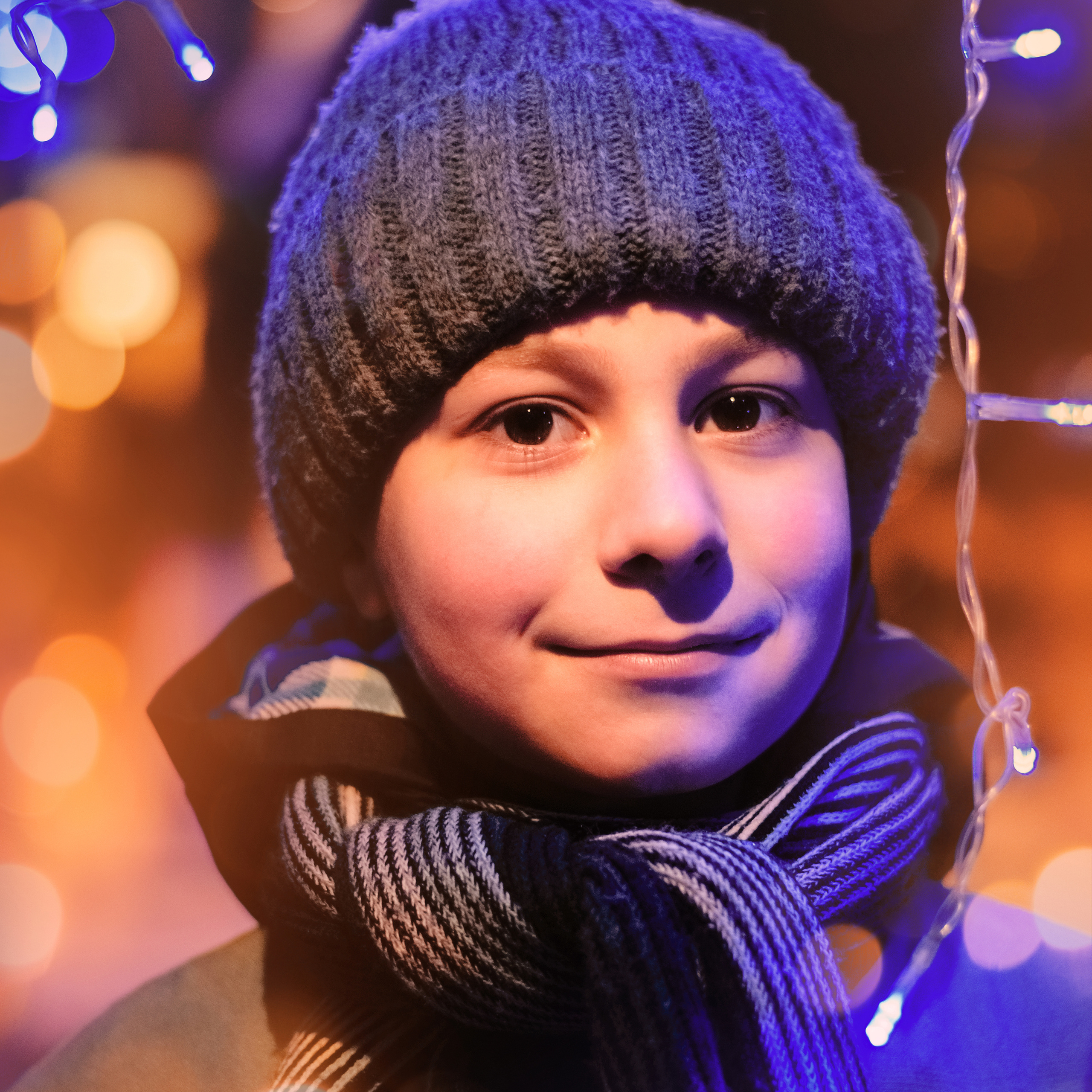 Семейная новогодняя фотосессия на улице. Фотографы в Орле Шестопаловы Юлия и Юрий