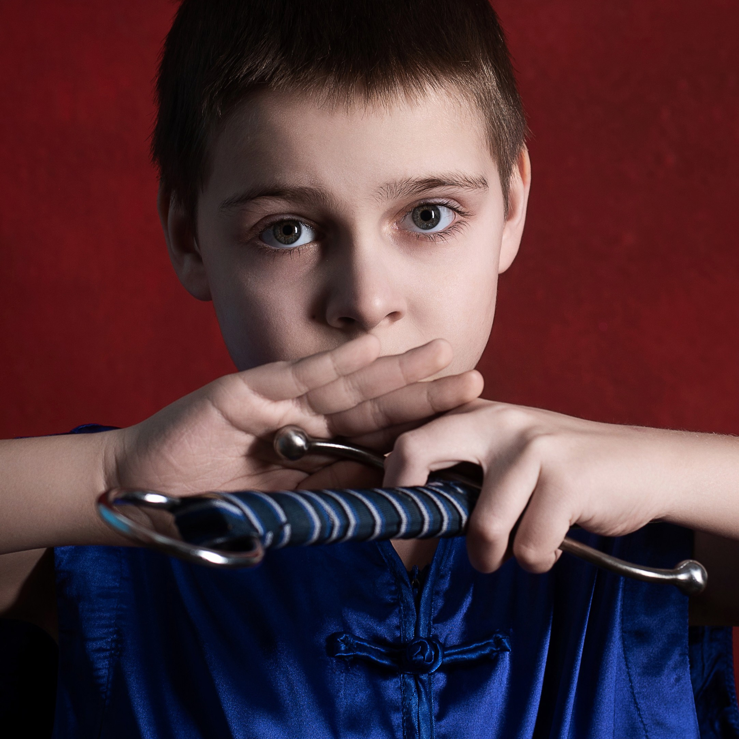 Фотосессия с енотом в студии