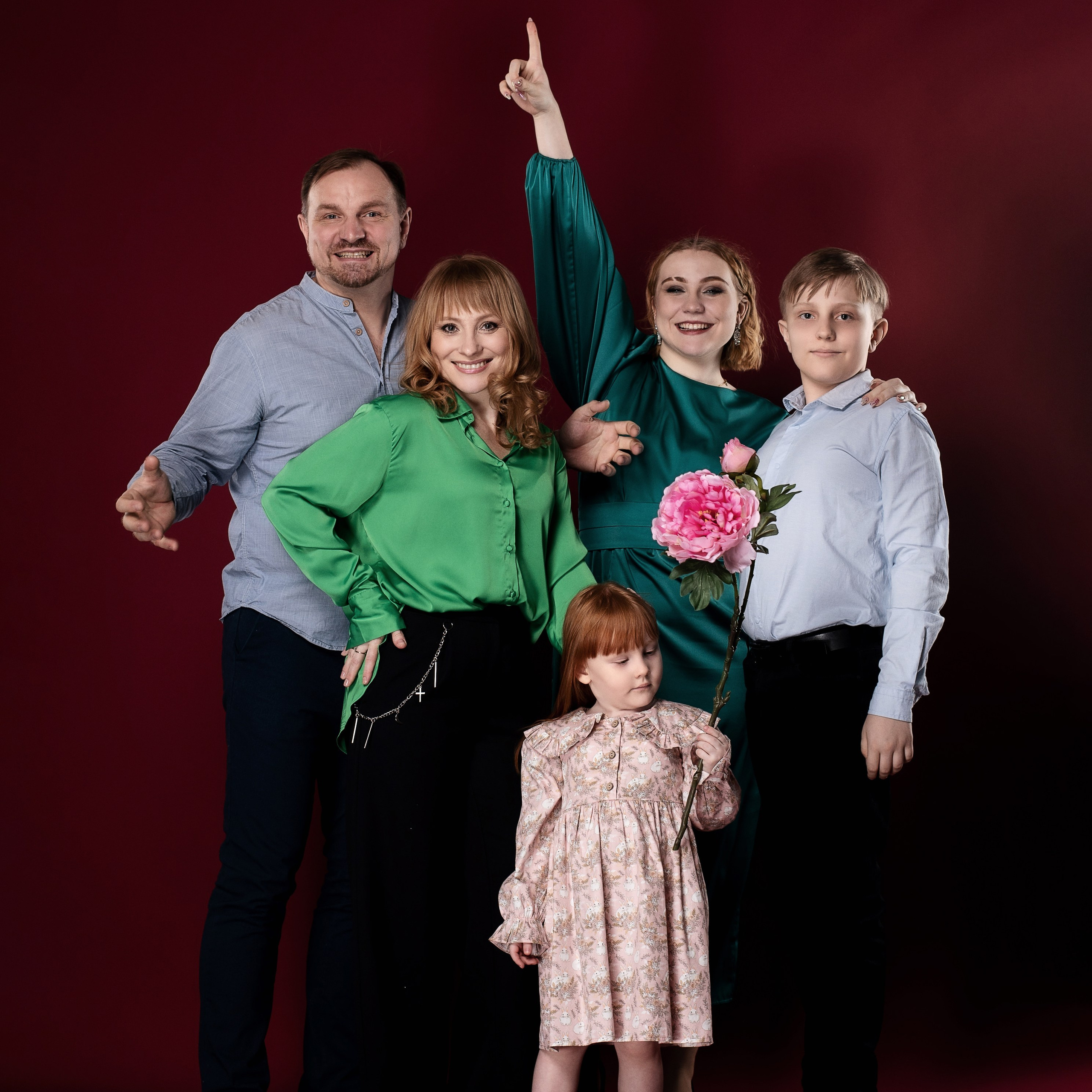 Примеры для семейной фотосесии. Профессиональный портретный фотограф в Орле Шестопалова Юлия