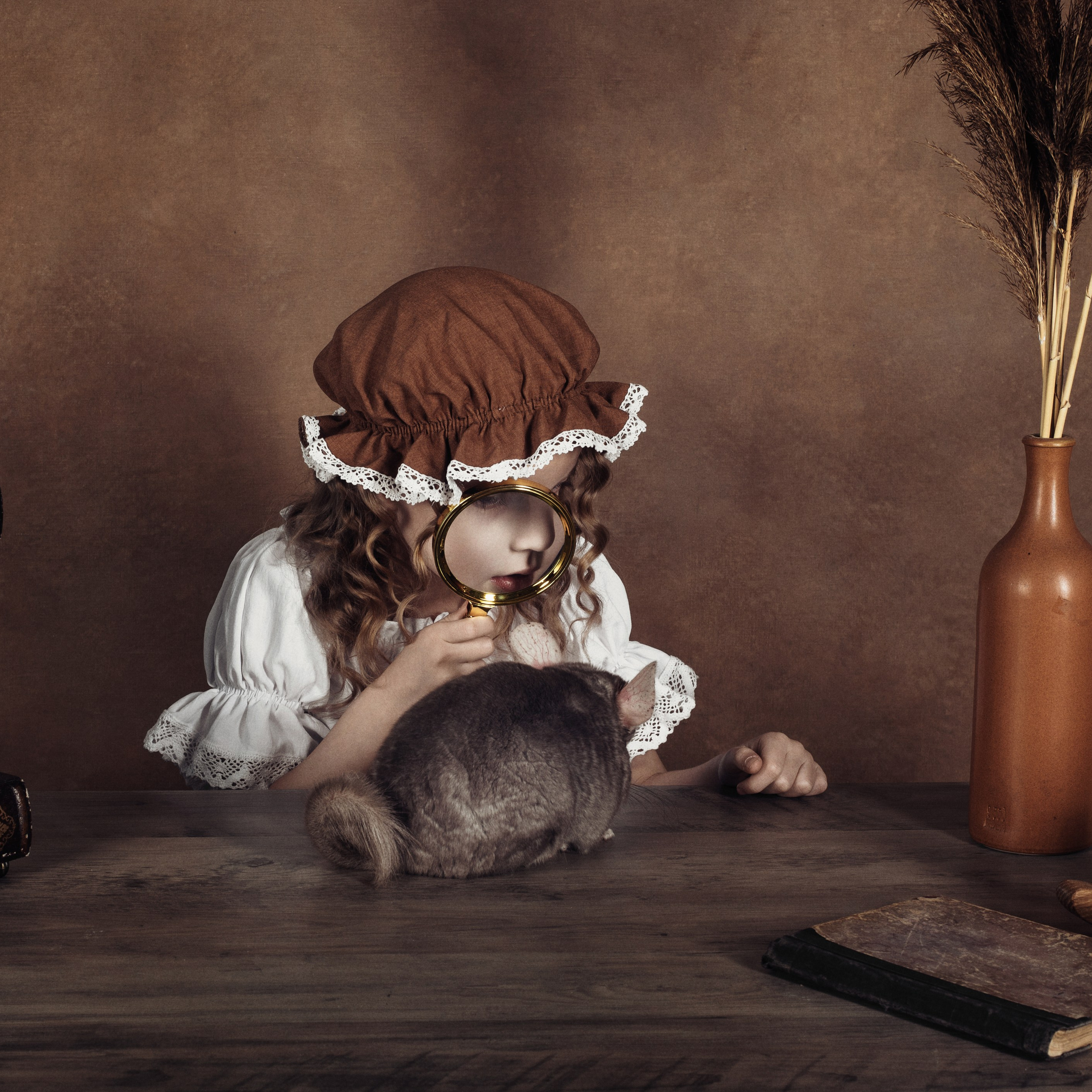 Фотосессия с шиншиллой