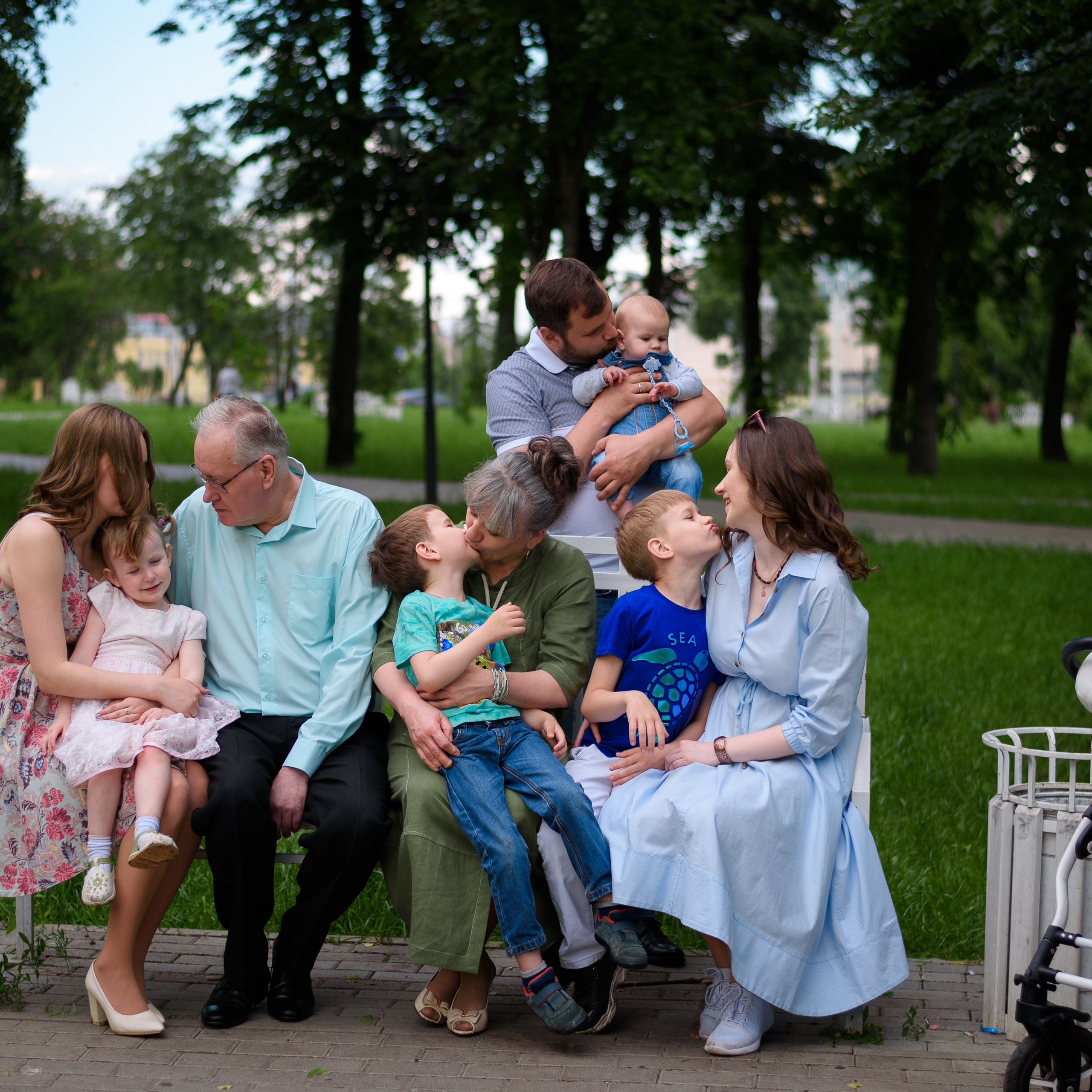 БОЛЬШАЯ семья Поплавных). Фотографы в Орле Шестопаловы Юлия и Юрий