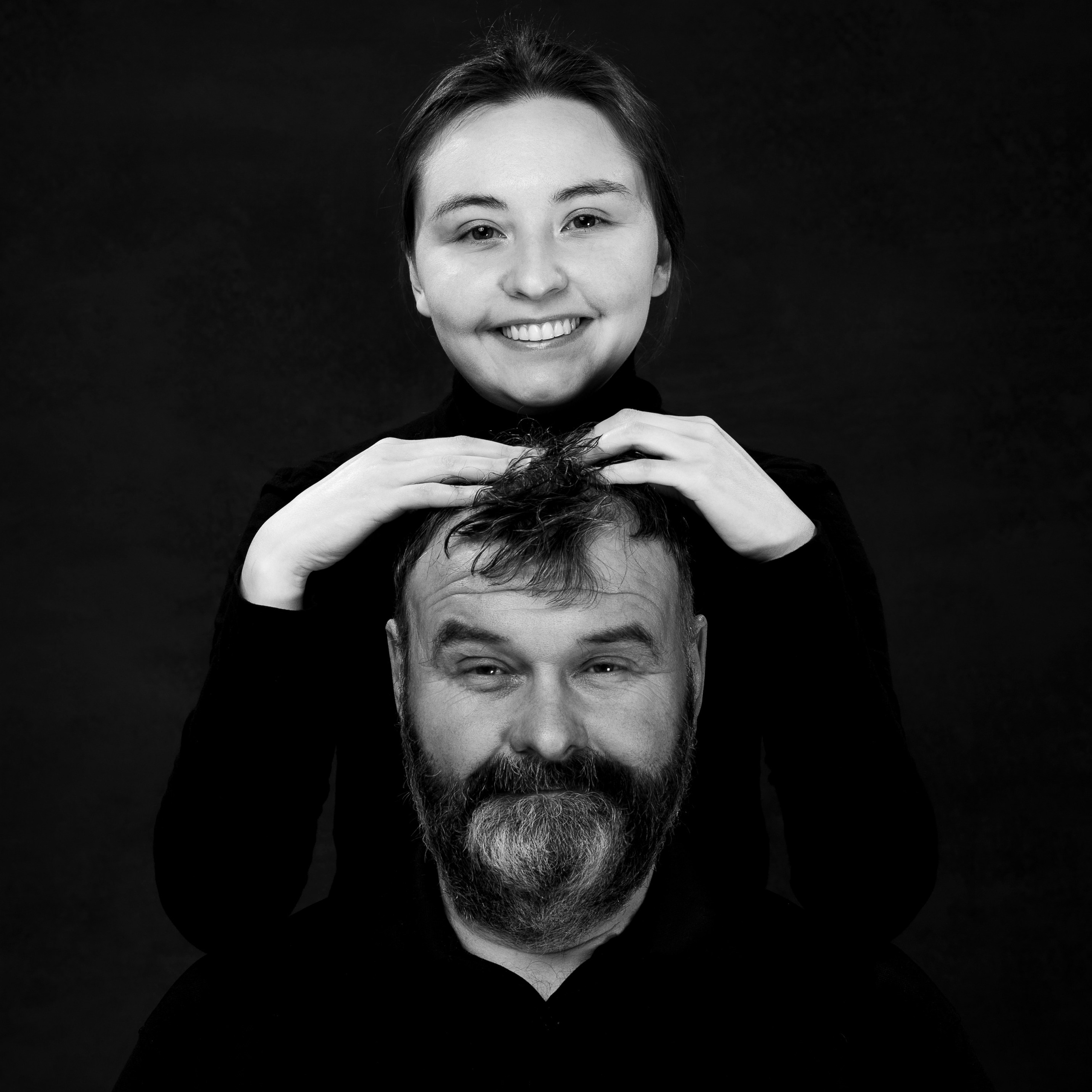 Женский уютный портрет