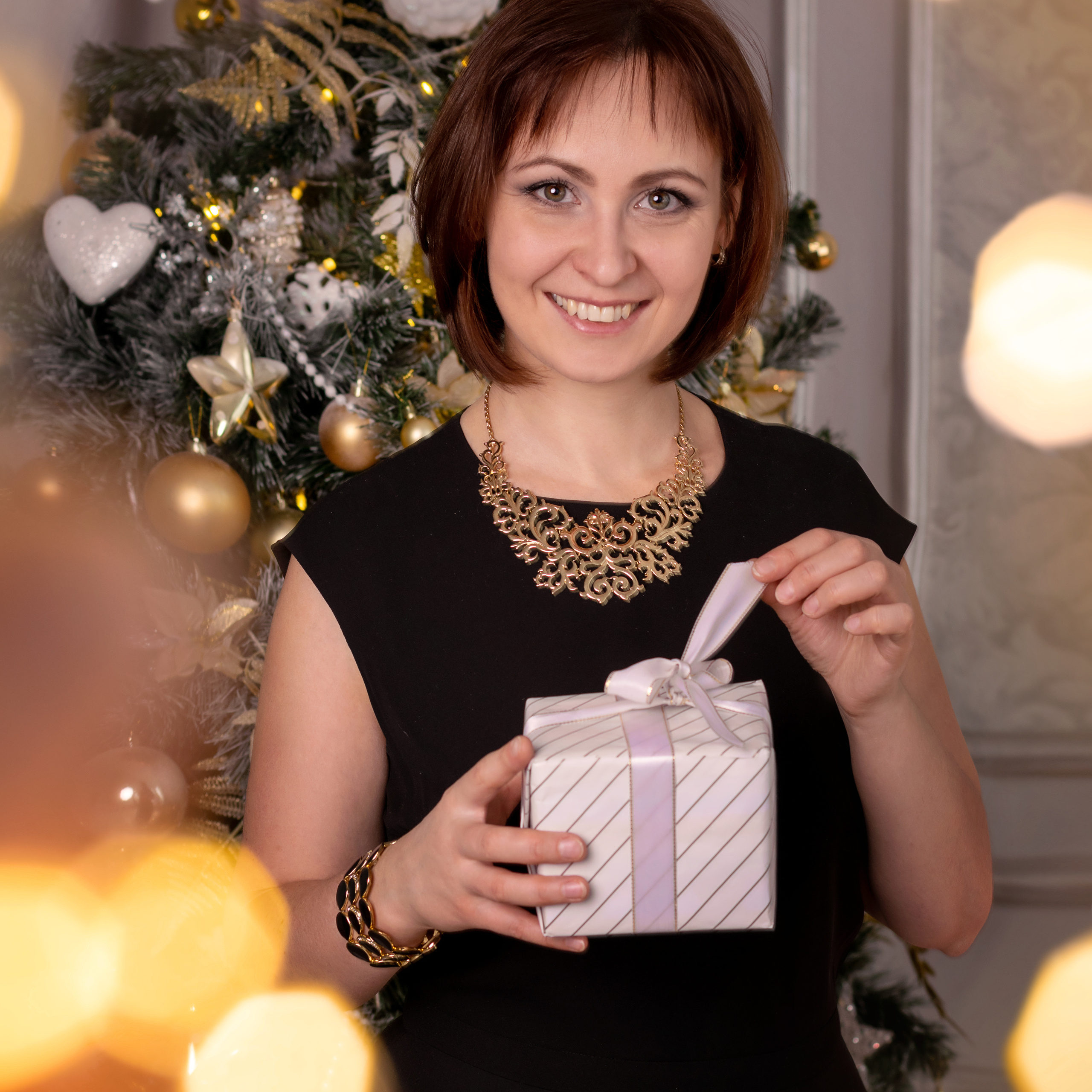 Новогодняя фотосъемка в студии. Фотографы в Орле Шестопаловы Юлия и Юрий