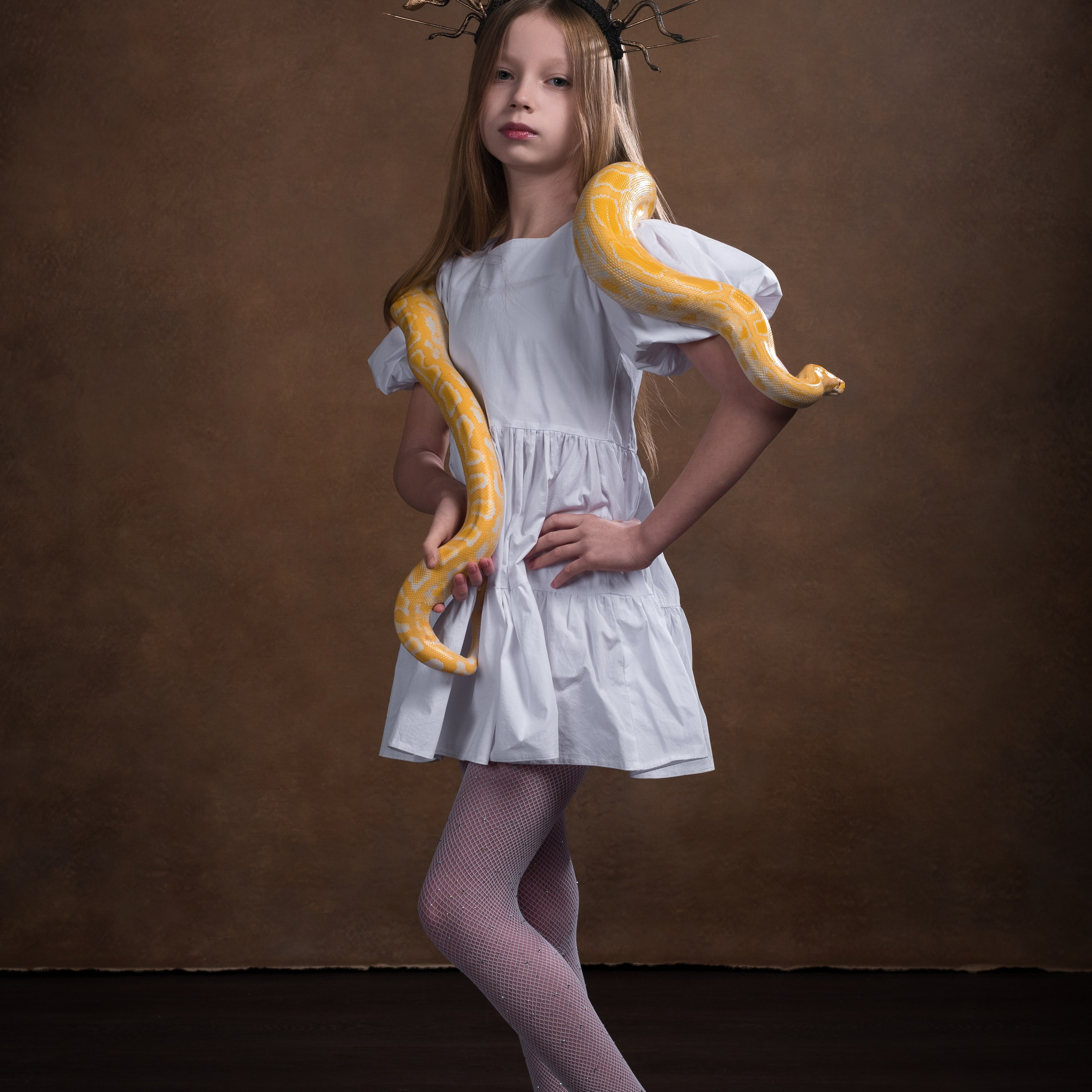 Иванна и змея. Фотографы в Орле Шестопаловы Юлия и Юрий