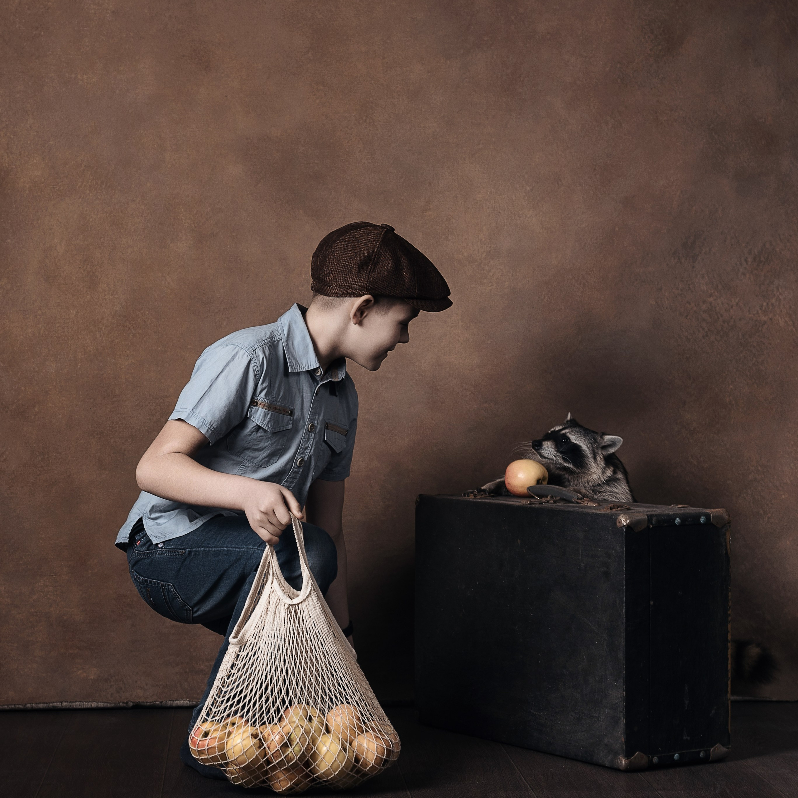 Енот. Фотографы в Орле Шестопаловы Юлия и Юрий