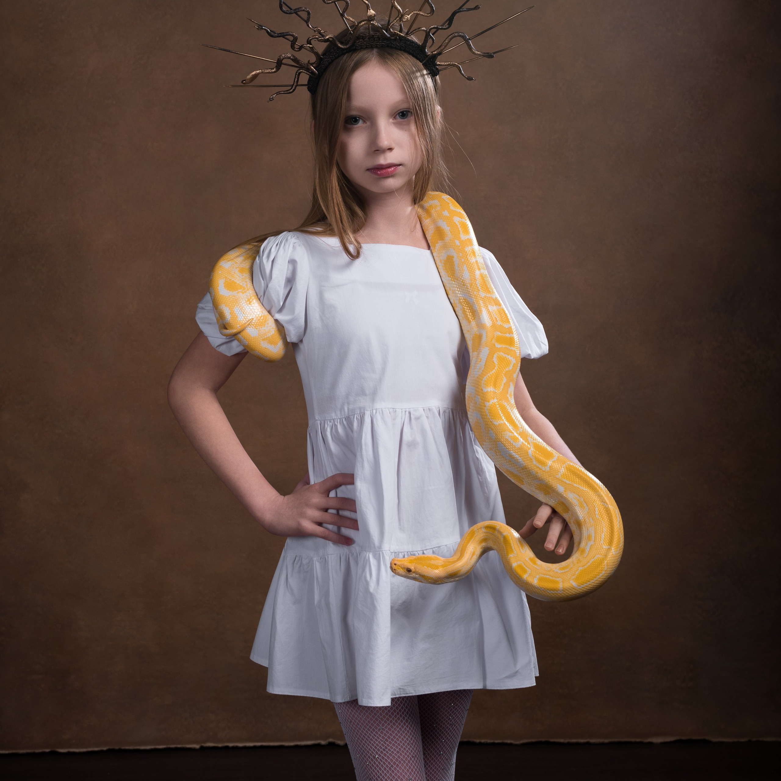 Иванна и змея. Фотографы в Орле Шестопаловы Юлия и Юрий